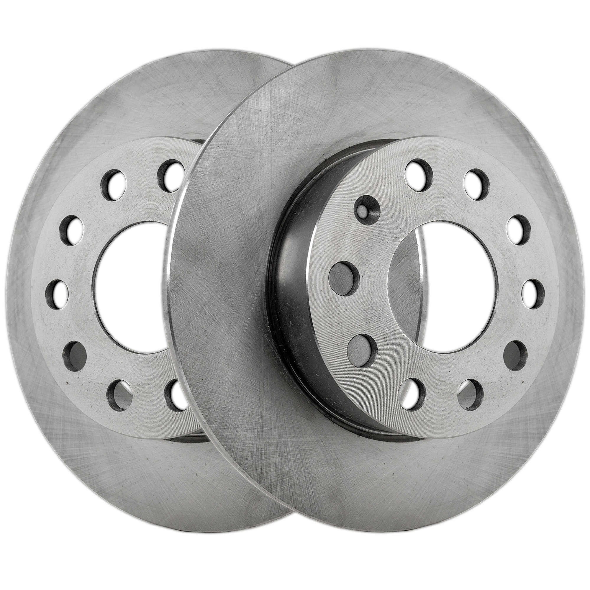 AM GOLF 10-13 JETTA 05-10 REAR BRAKE DISC RH AND LH 2 Wheel Set SKU SET STPV27110013-2 OEM 1K0615601L