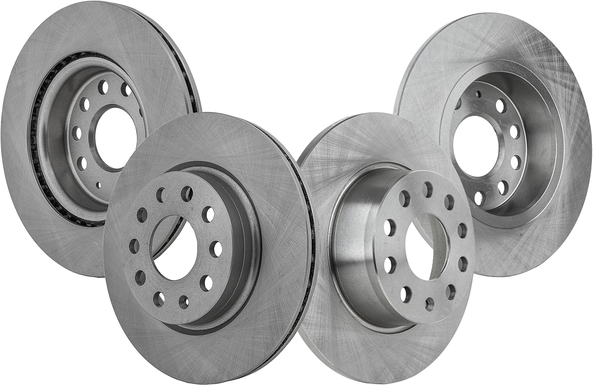 AM GOLF 14-14 JETTA 11-16 FRONT AND REAR BRAKE DISC 4 Wheel Set SKU SET STPV27110016-4 OEM 1K0615601AA 1K0615301S 1K06153