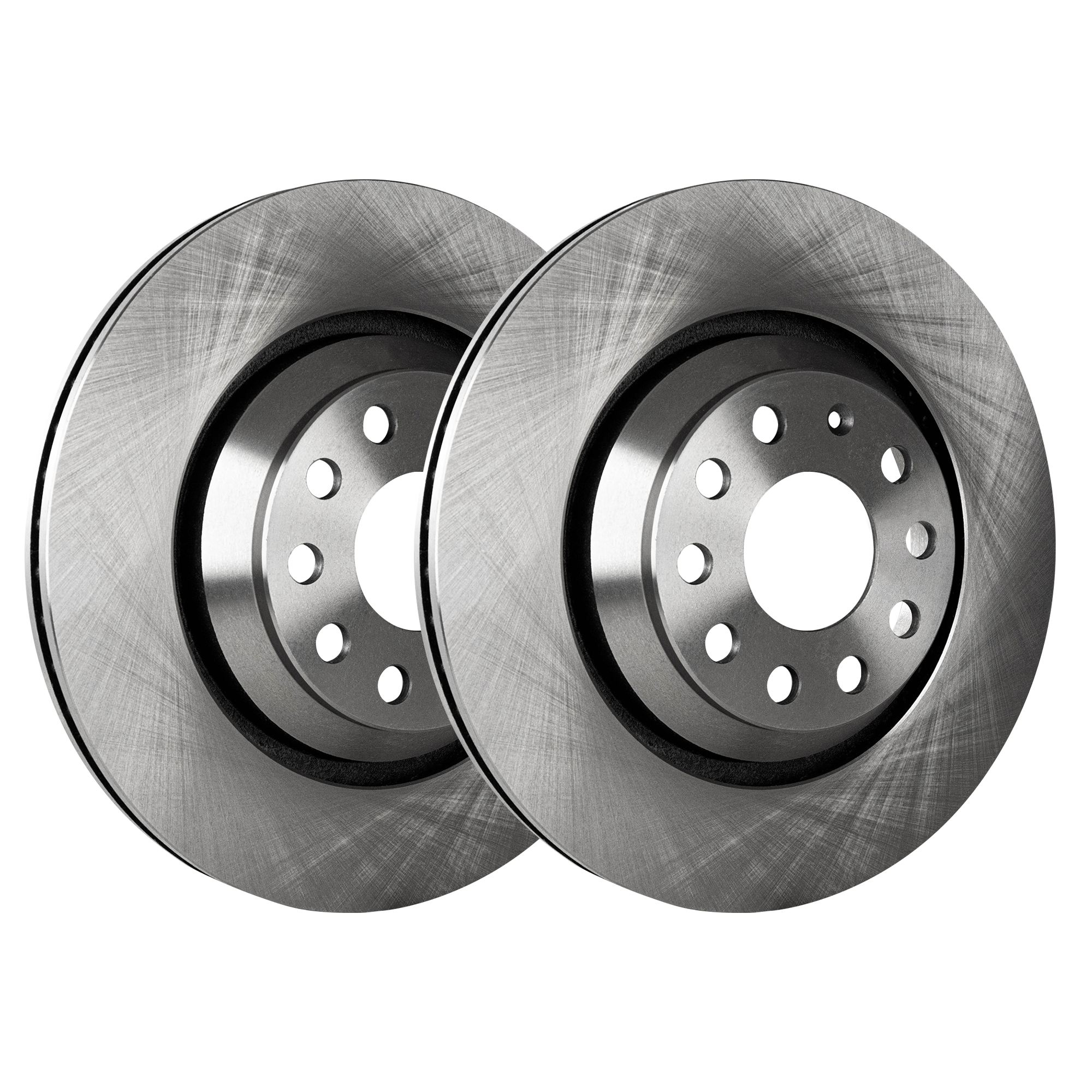 AM PASSAT 06-09 GOLF R 12-23 REAR BRAKE DISC 2 Wheel Set SKU SET STPV27110018-2 OEM 1K0615601N