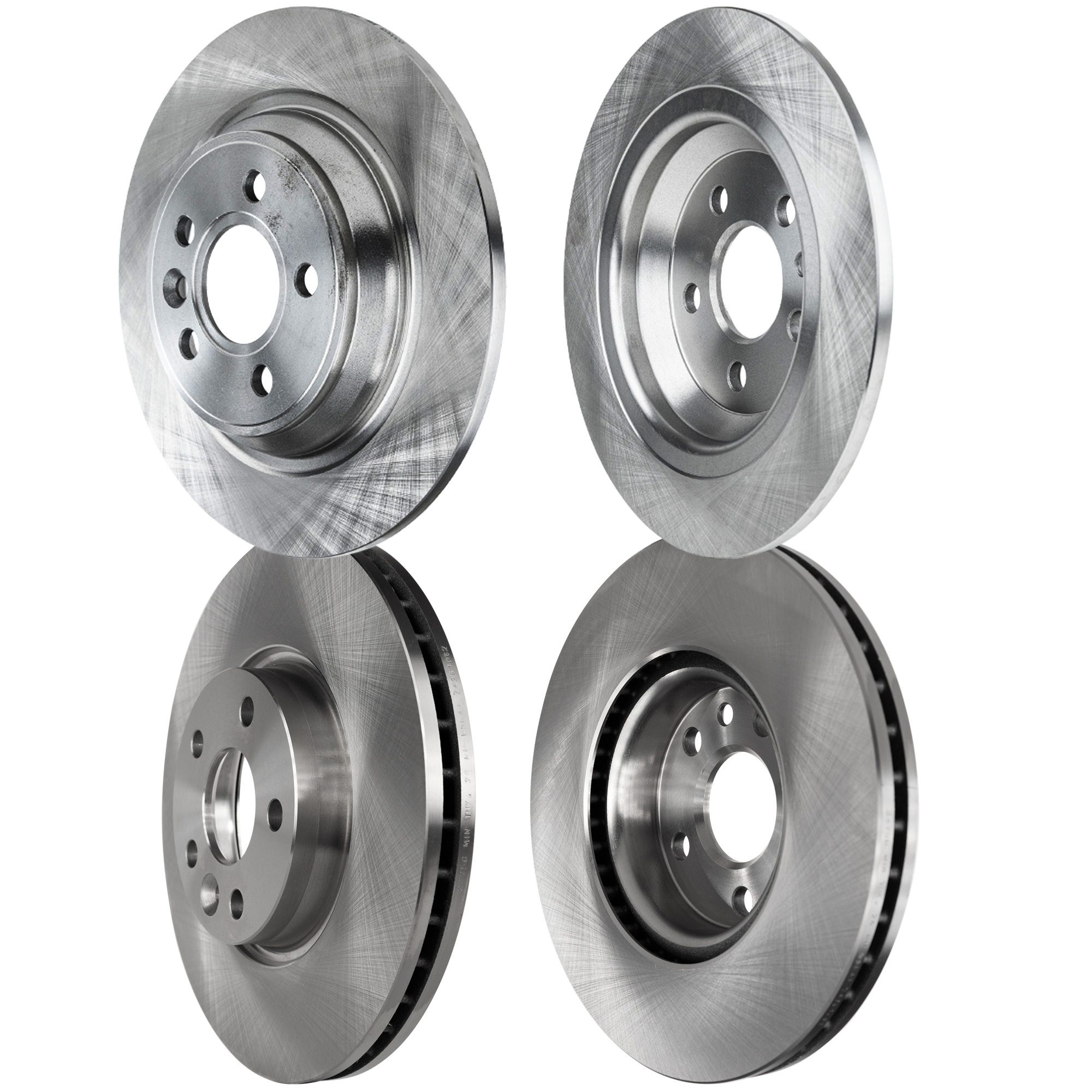 AM S80-08-16 S60-11-18 FRONT AND REAR BRAKE DISC 4 Wheel Set SKU SET STPV27110025-4 B OEM 1379965-1420600-6G912C375CD 30