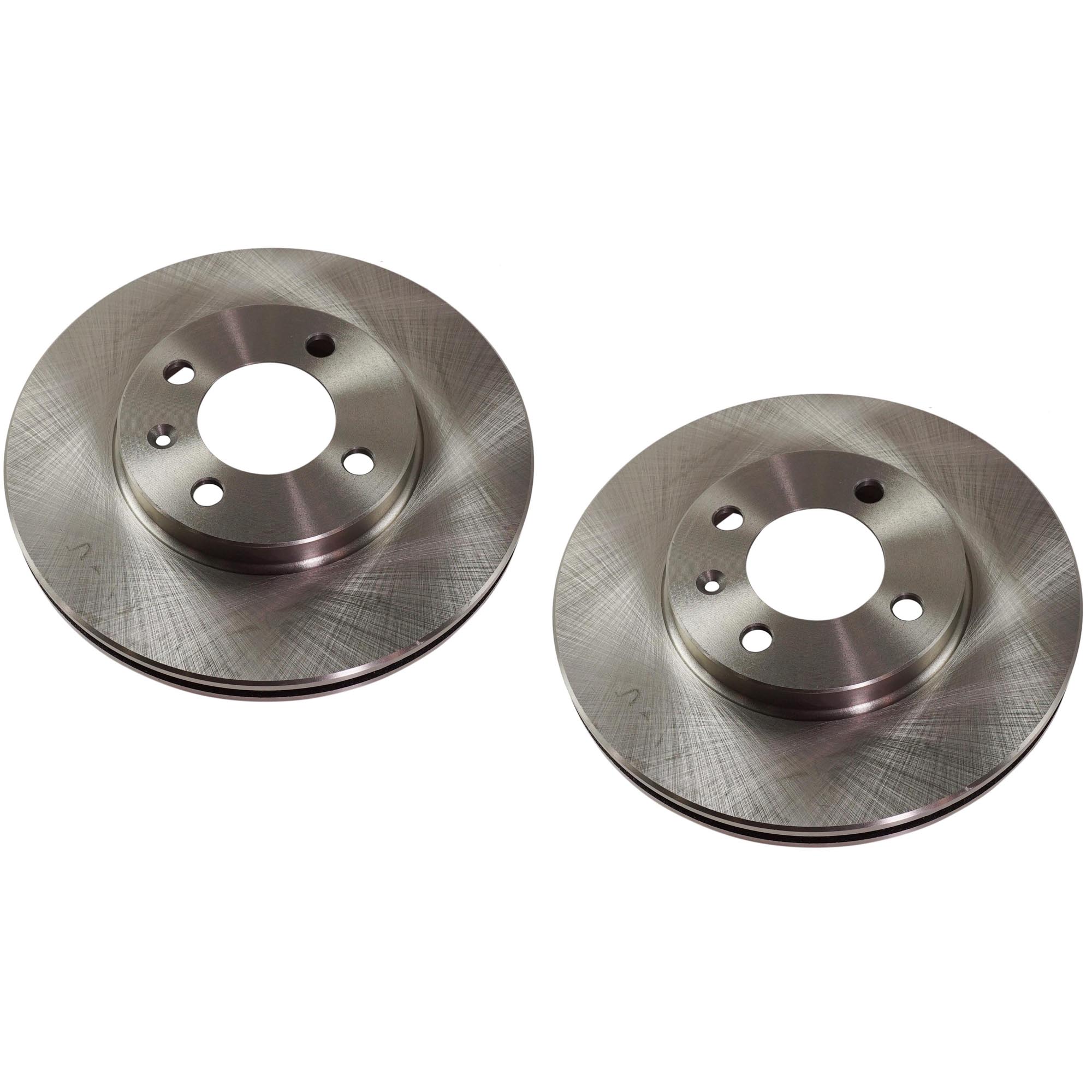 AM QUANTUM 86-98 CABRIO 95-02 FRONT BRAKE DISC 2 Wheel Set SKU SET STPV27110029-2 OEM 321615301D