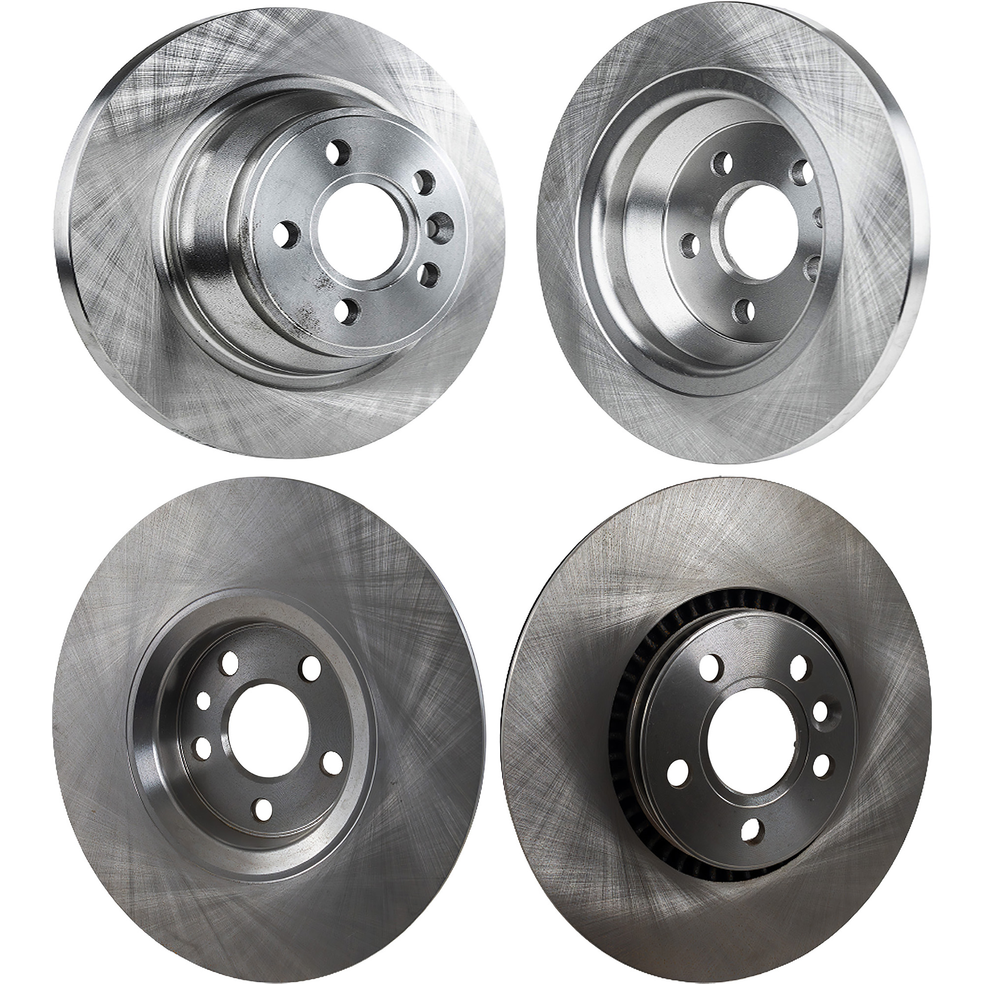 AM S60-11-18 S60 CROSS COUNTRY 16-18 FRONT AND REAR BRAKE DISC 4 Wheel Set SKU SET STPV27110038-4 B OEM 34369-34370-45443-850099-90085