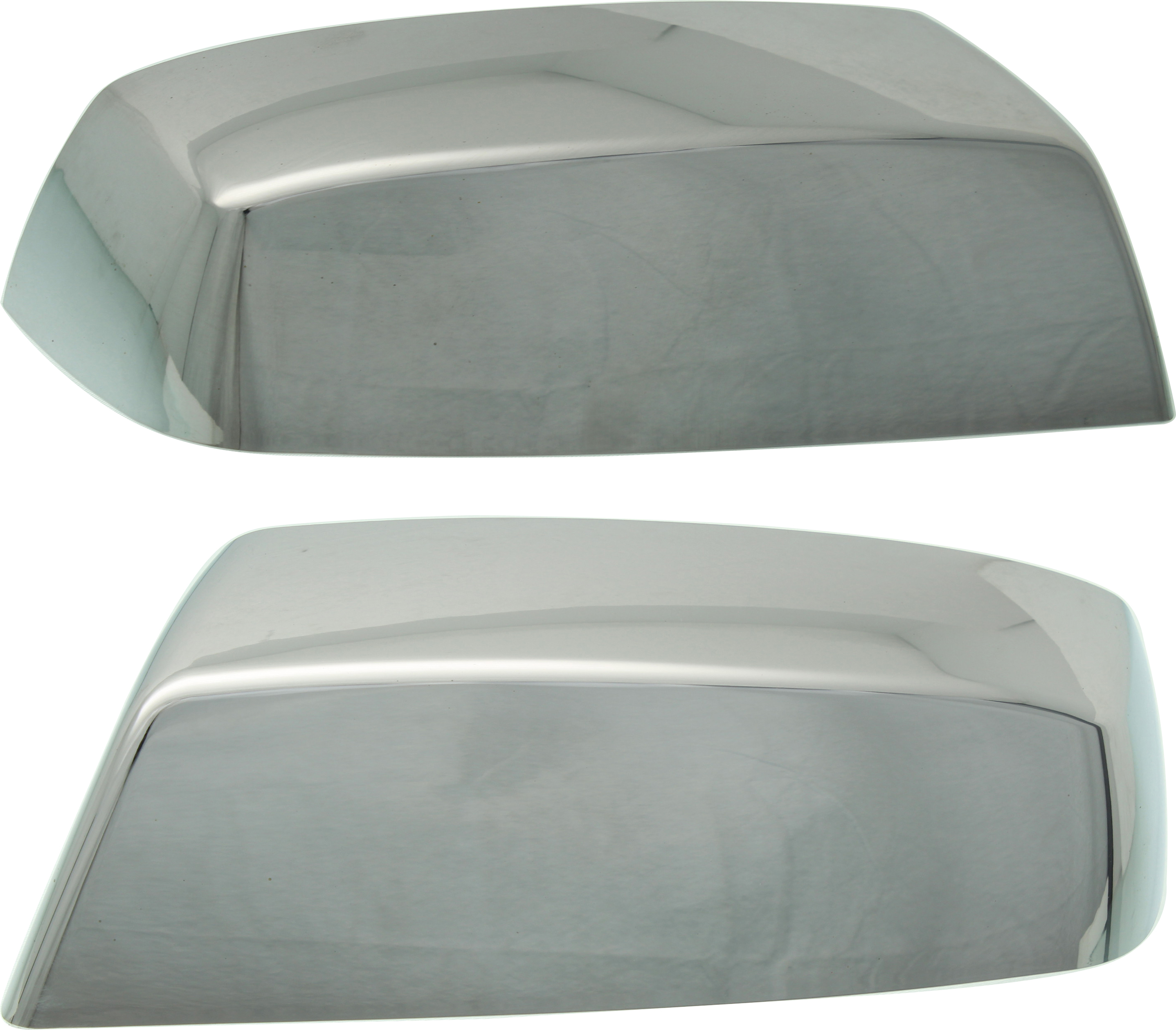AM SILVERADO SIERRA 1500-14-19-2500 HD 3500 HD 15-19 MIRROR COVER RH AND LH Non Towing Chrome Includes 19-1500 LD 1500 Limited SKU SET STYCV1417MC05 Partslink GM1326108 GM1327108 OEM 22889520-22889519