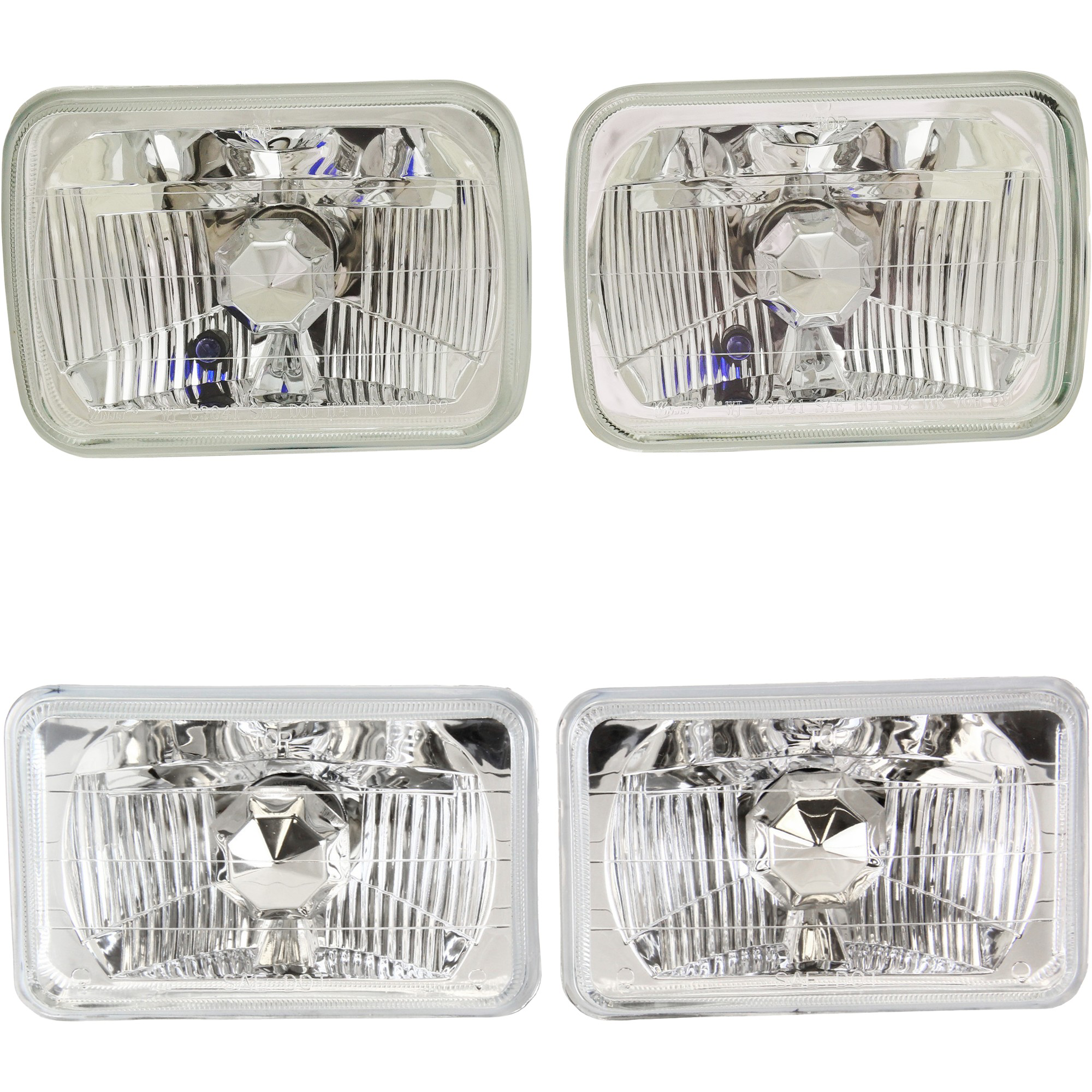AM C K FULL SIZE PICKUP 81-86 HEADLAMP RH AND LH Set of 2 SKU SET STYU9702CHL4