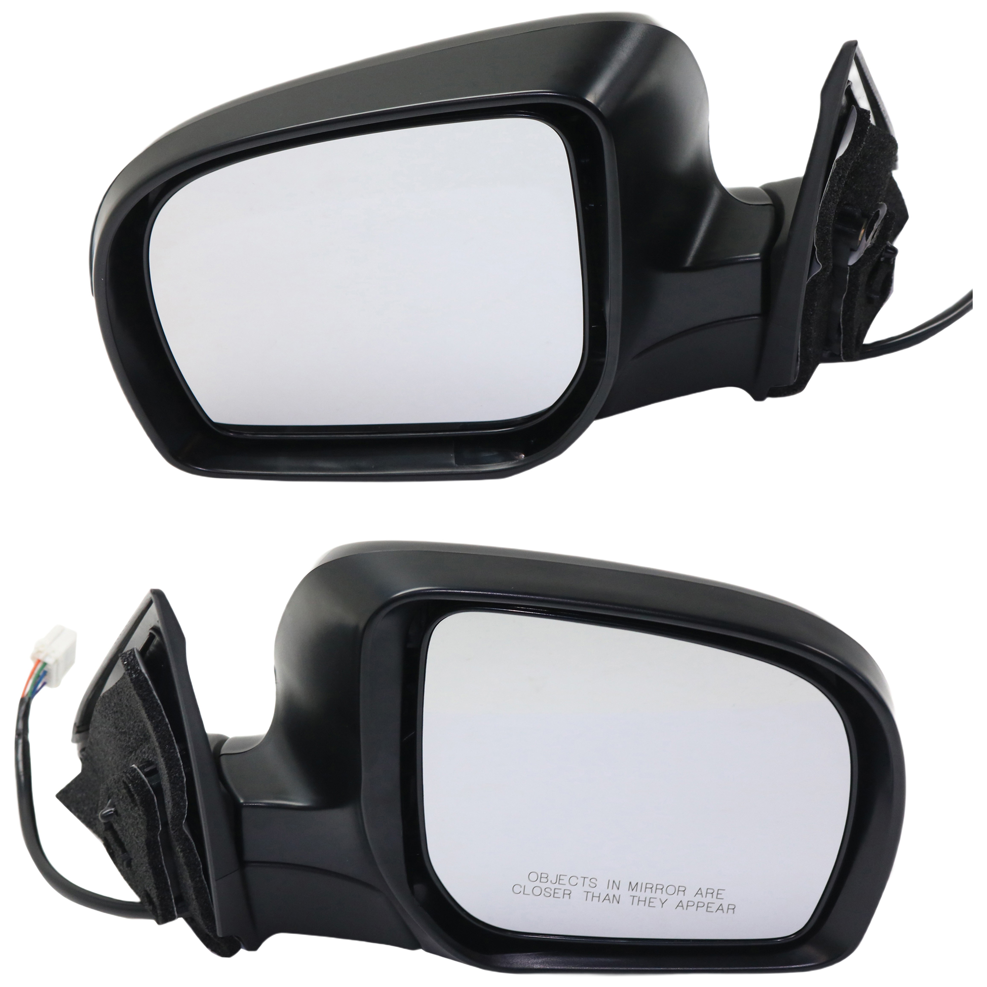 AM FORESTER 11-13 MIRROR RH AND LH Power Manual Folding Heated Paintable w Signal Light SKU SET SU03ER S Partslink SU1320136 SU1321136 OEM 91029SC490 PFM 91029SC500 PFM