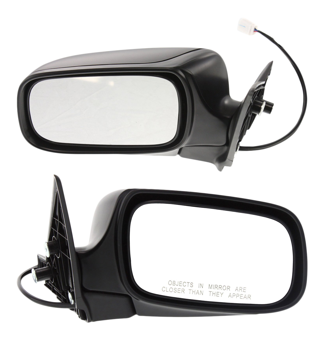 AM IMPREZA 02-07 MIRROR RH AND LH Power Manual Folding Non Heated Textured SKU SET SU13ER Partslink SU1320112 SU1321112 OEM 91031FE501NN 91031FE511NN