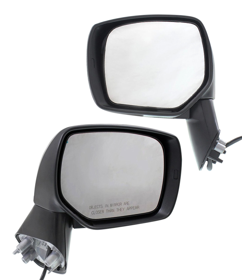 AM IMPREZA 12-14 XV CROSSTREK 13-14 MIRROR RH AND LH Power Manual Folding Heated Paintable No Signal Light Sedan Wagon SKU SET SU24ER S OEM 91036FJ201 PFM 91036FJ211 PFM