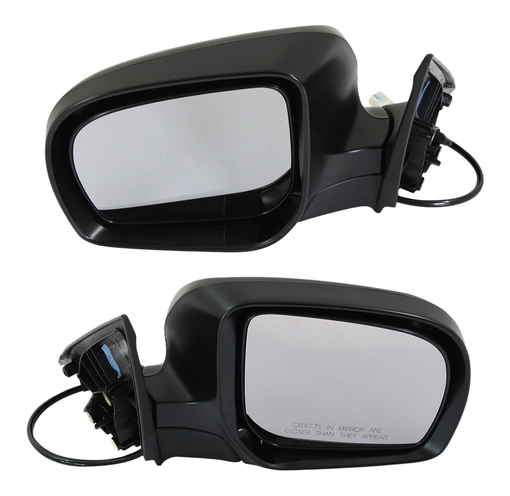 AM FORESTER 09-10 MIRROR RH AND LH Power Manual Folding Non Heated Paintable No Signal Light SKU SET SU25ER Partslink SU1320117 SU1321117 OEM 91029SC040 PFM 91029SC050 PFM