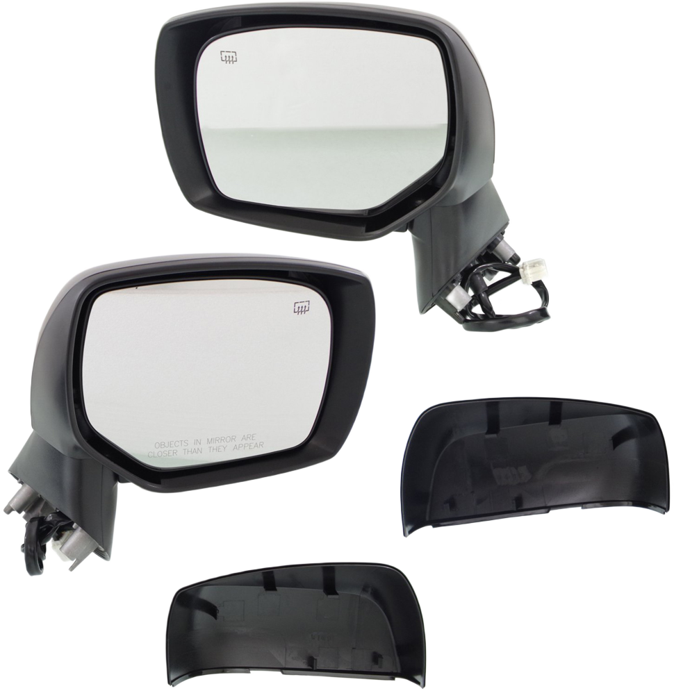 AM IMPREZA 12-14 XV CROSSTREK 13-14 MIRROR RH AND LH Power Manual Folding Heated Textured No Signal Light Sedan Wagon SKU SET SU36ER Partslink SU1320127 SU1321127 OEM 91036FJ201-91036FJ211