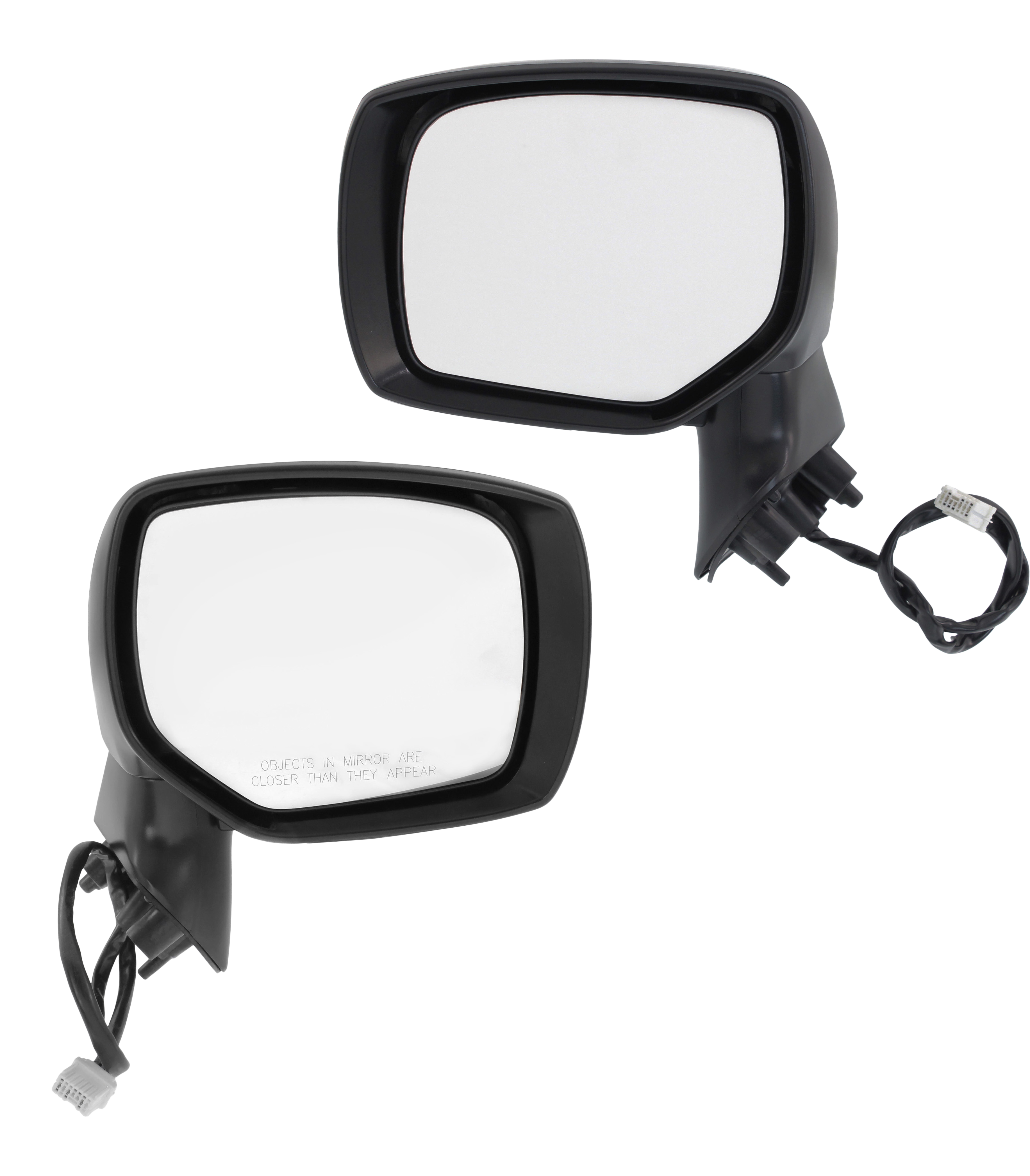 AM FORESTER 14-18 MIRROR RH AND LH Power Manual Folding Non Heated Paintable Textured 2 Caps No Signal Light From 1-13 SKU SET SU40ER OEM 91036SG002 PFM 91036SG012 PFM