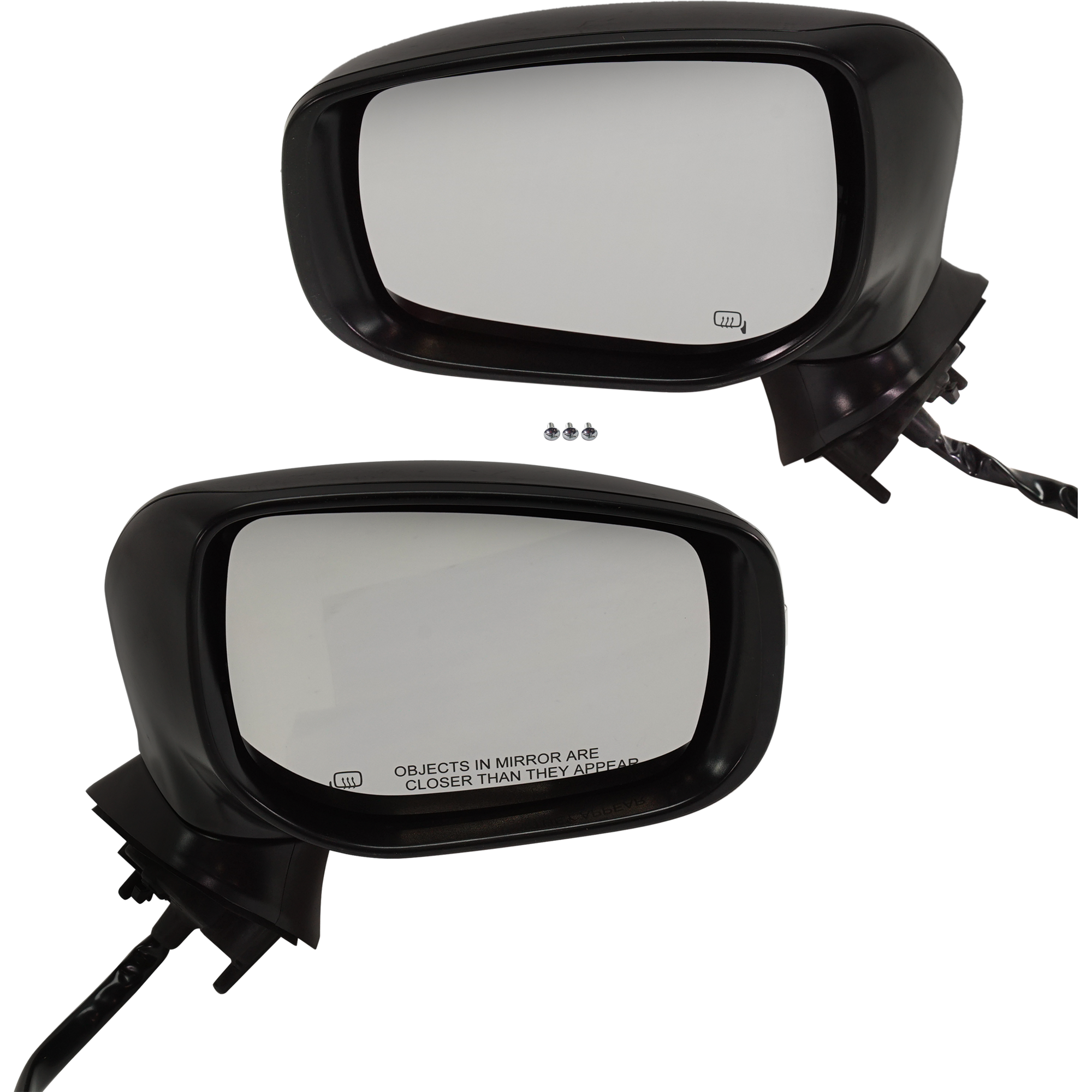 AM IMPREZA 17-22 MIRROR RH AND LH Power Manual Folding Heated Paintable w Signal Light No BSD SKU SET SU49ER S Partslink SU1320156 SU1321156 OEM 91036FL06A 91039FL02A 91059FL1