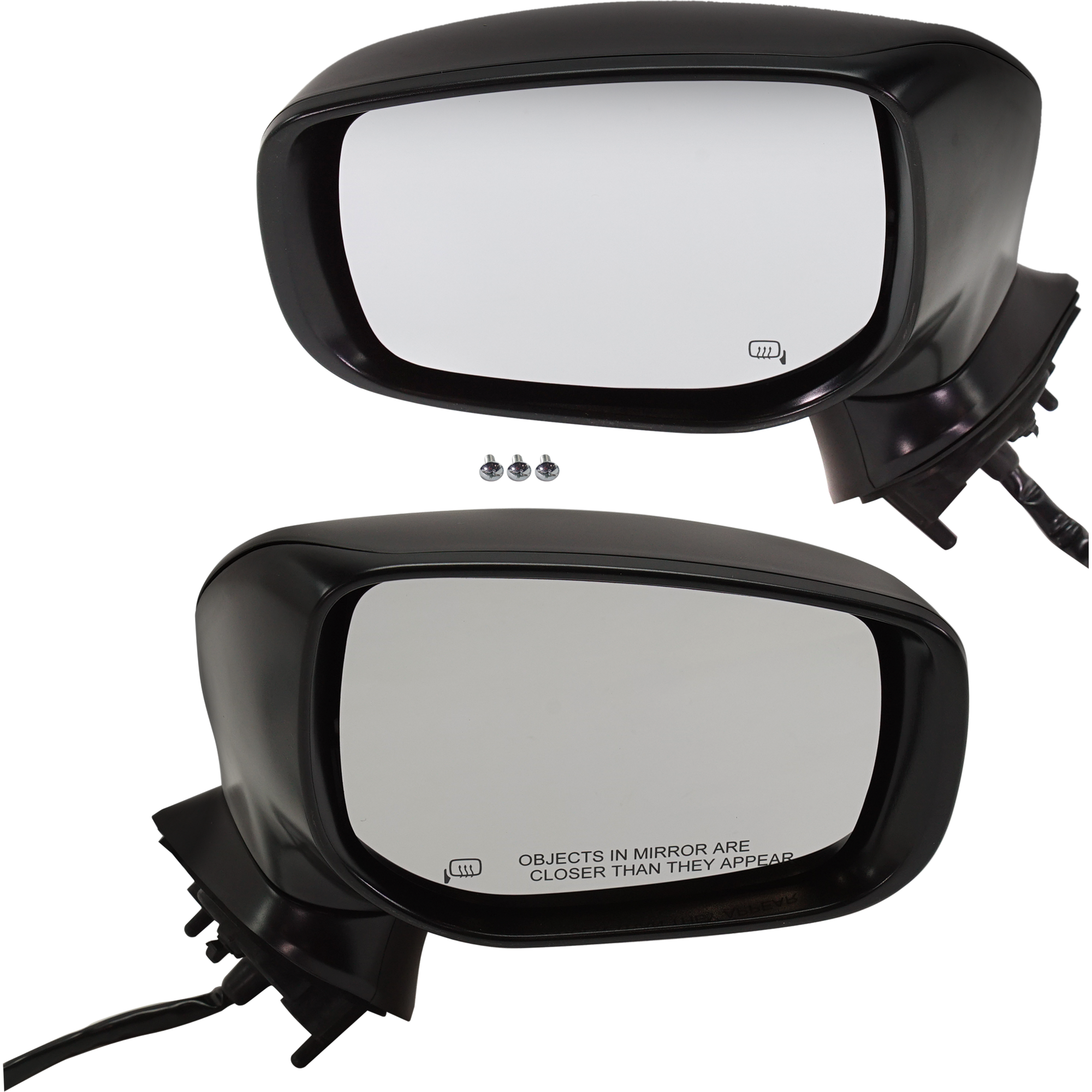 AM IMPREZA 17-22 MIRROR RH AND LH Power Manual Folding Heated Paintable No BSD and Signal Light SKU SET SU50ER Partslink SU1320155 SU1321155 OEM 91036FL02A 91039FL02A 91036FL0