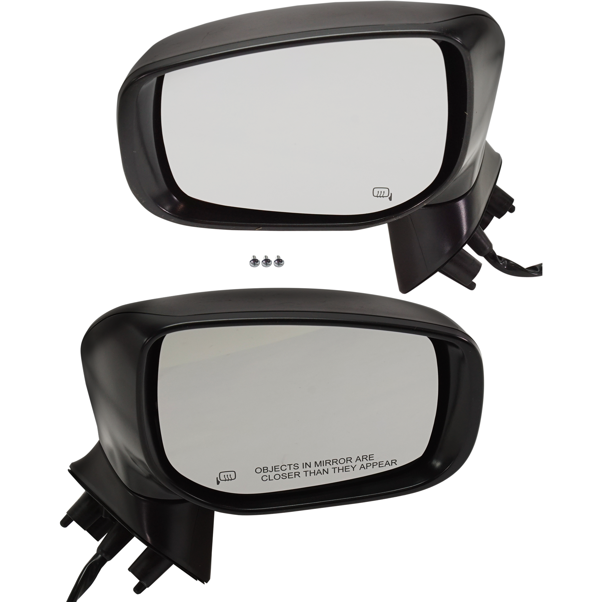 AM LEGACY OUTBACK 18-19 MIRROR RH AND LH Power Manual Folding Heated Paintable No BSD and Signal Light SKU SET SU53ER Partslink SU1320150 SU1321150 OEM 91036AL80A 91059FL10A 91036AL8