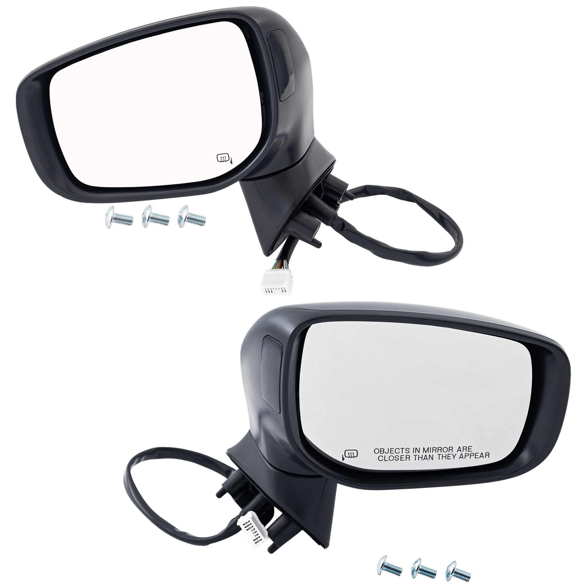 AM LEGACY OUTBACK 18-19 MIRROR RH AND LH Power Manual Folding Heated Paintable w BSD and Signal Light No Auto dimming No Memory No Puddle Light SKU SET SU72ER Partslink SU1320148 SU1321148 OEM 91036AL86A PFM 91036AL87A PFM