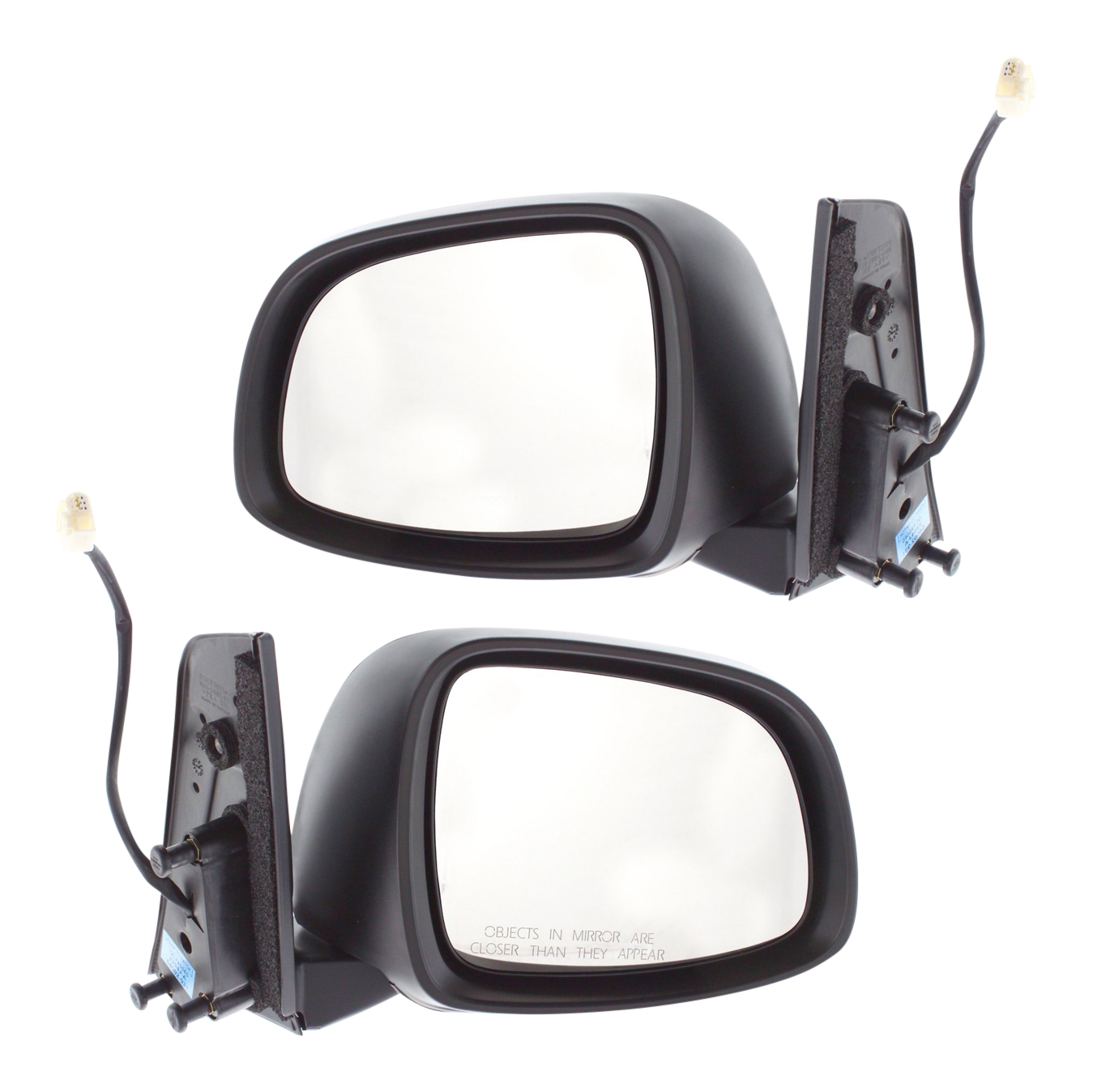AM SX4-07-13 MIRROR RH AND LH Power Manual Folding Non Heated Paintable SKU SET SZ13ER Partslink SZ1320112 SZ1321112 OEM 8471080JA0-8472080JA0