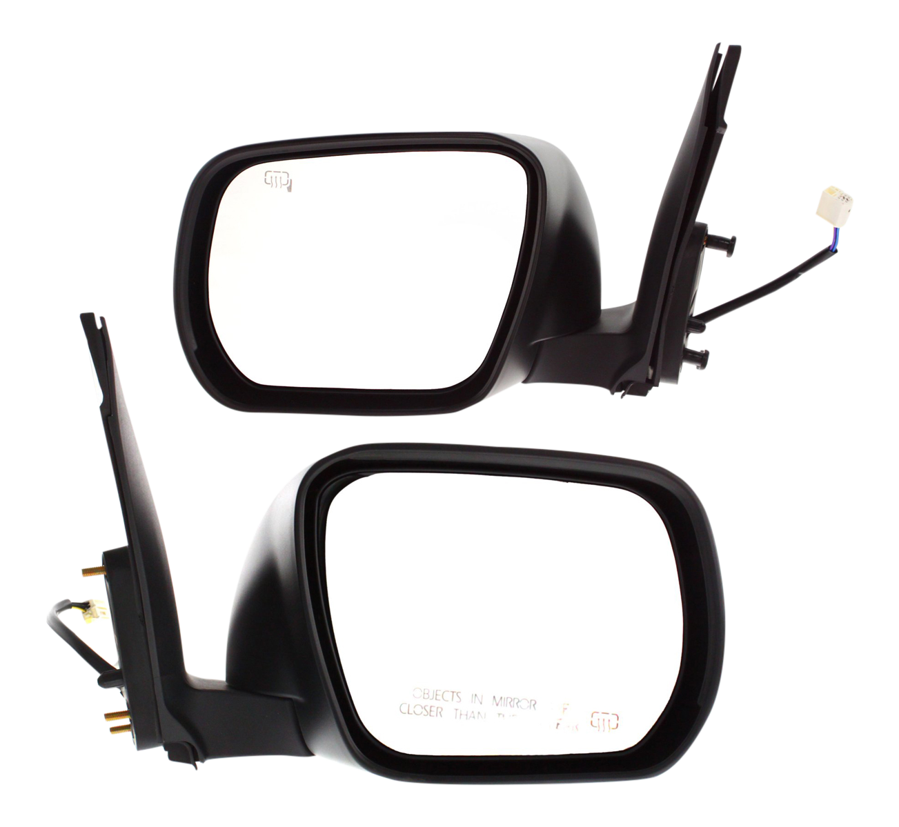 AM GRAND VITARA 06-13 MIRROR RH AND LH Power Manual Folding Heated Paintable No Signal Light SKU SET SZ16ER Partslink SZ1320114 SZ1321114 OEM 8470165J40ZJ3-8470265J40ZJ3