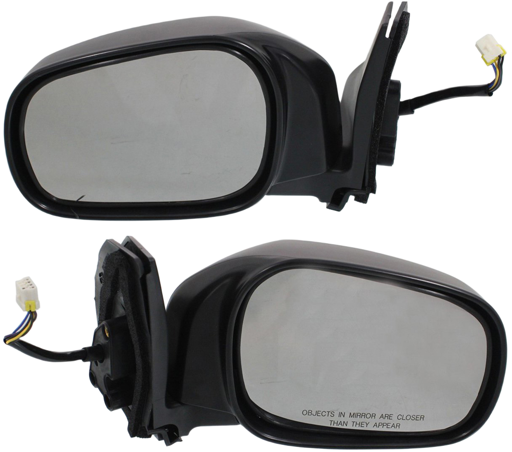 AM XL 7-02-06 MIRROR RH AND LH Power Manual Folding Heated Textured SKU SET SZ19ER Partslink SZ1320117 SZ1321117 OEM 8470166D525PK 8470266D525PK