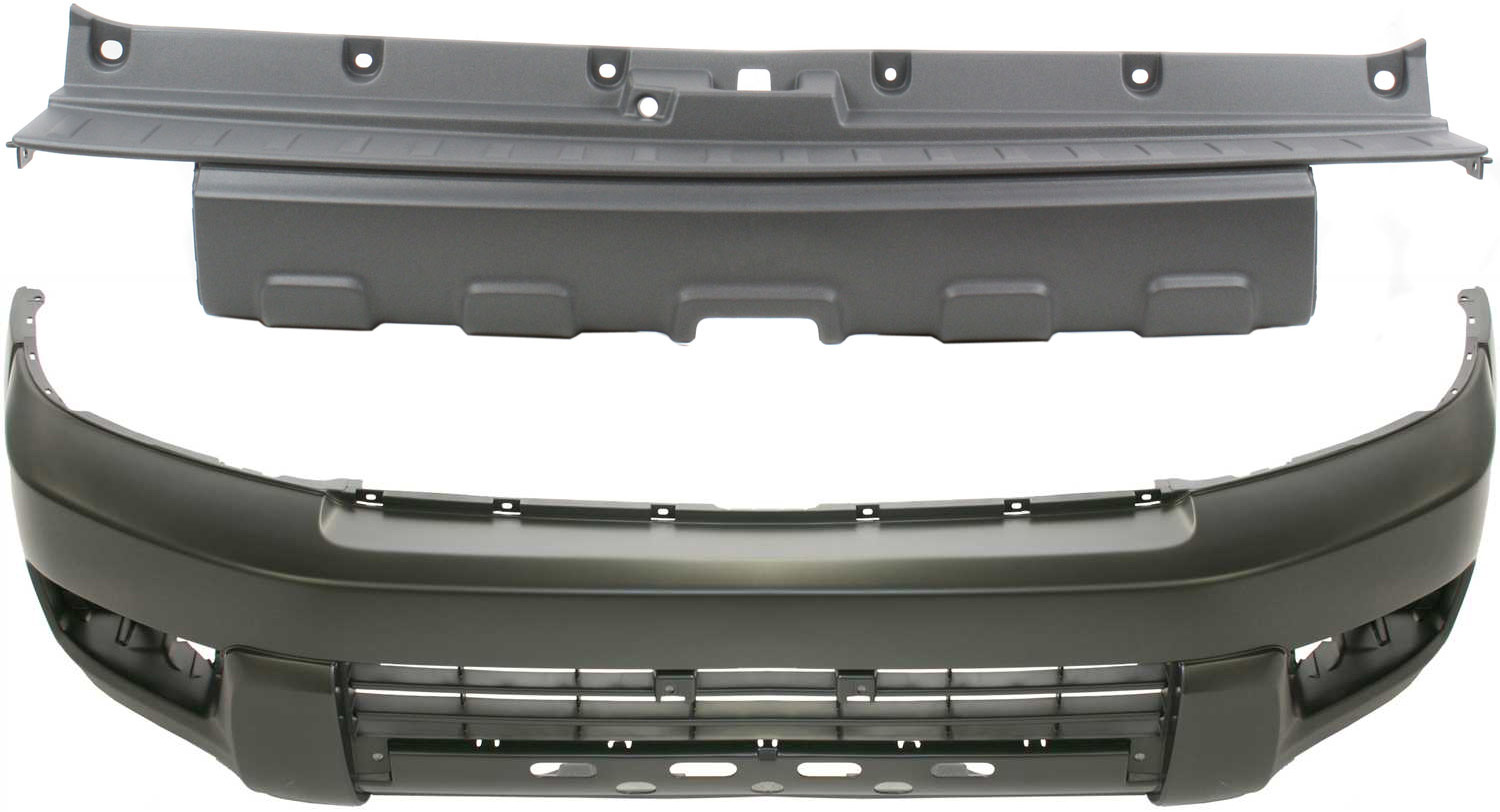 AM 4RUNNER 03-05 FRONT AND REAR BUMPER COVER SKU SET T010328P 2 Partslink TO1000260 TO1100214 OEM 5211935901-5215935100