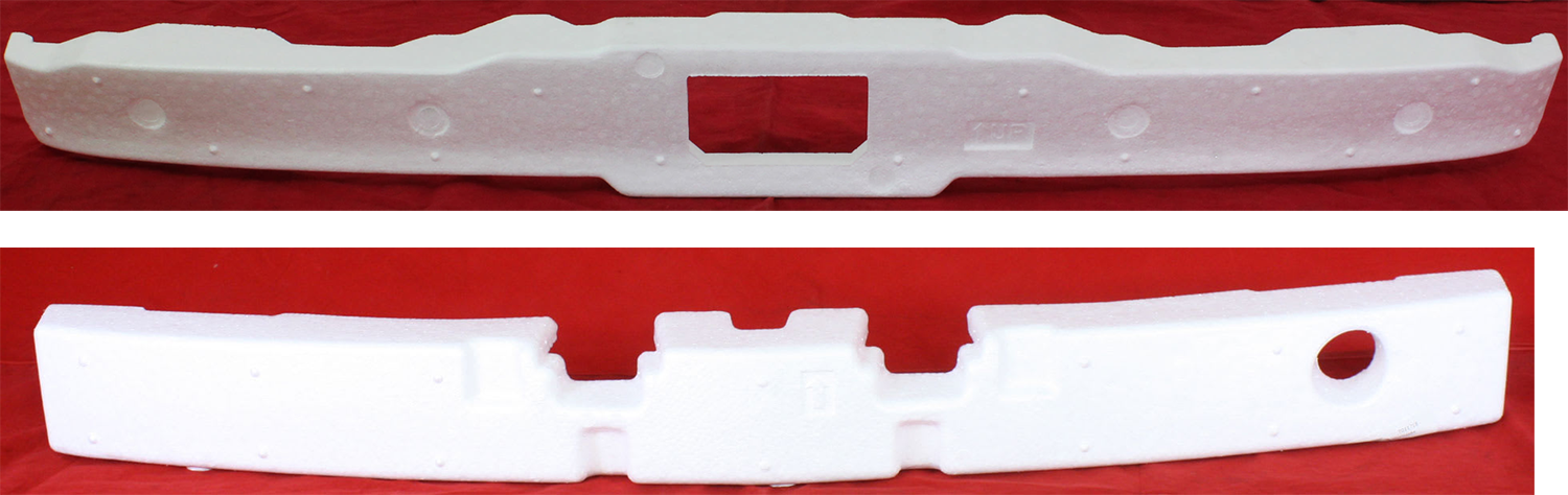 AM PRIUS 04-09 FRONT AND REAR BUMPER ABSORBER SKU SET T011718 Partslink TO1070144 TO1170126 OEM 5261147030-5261547020