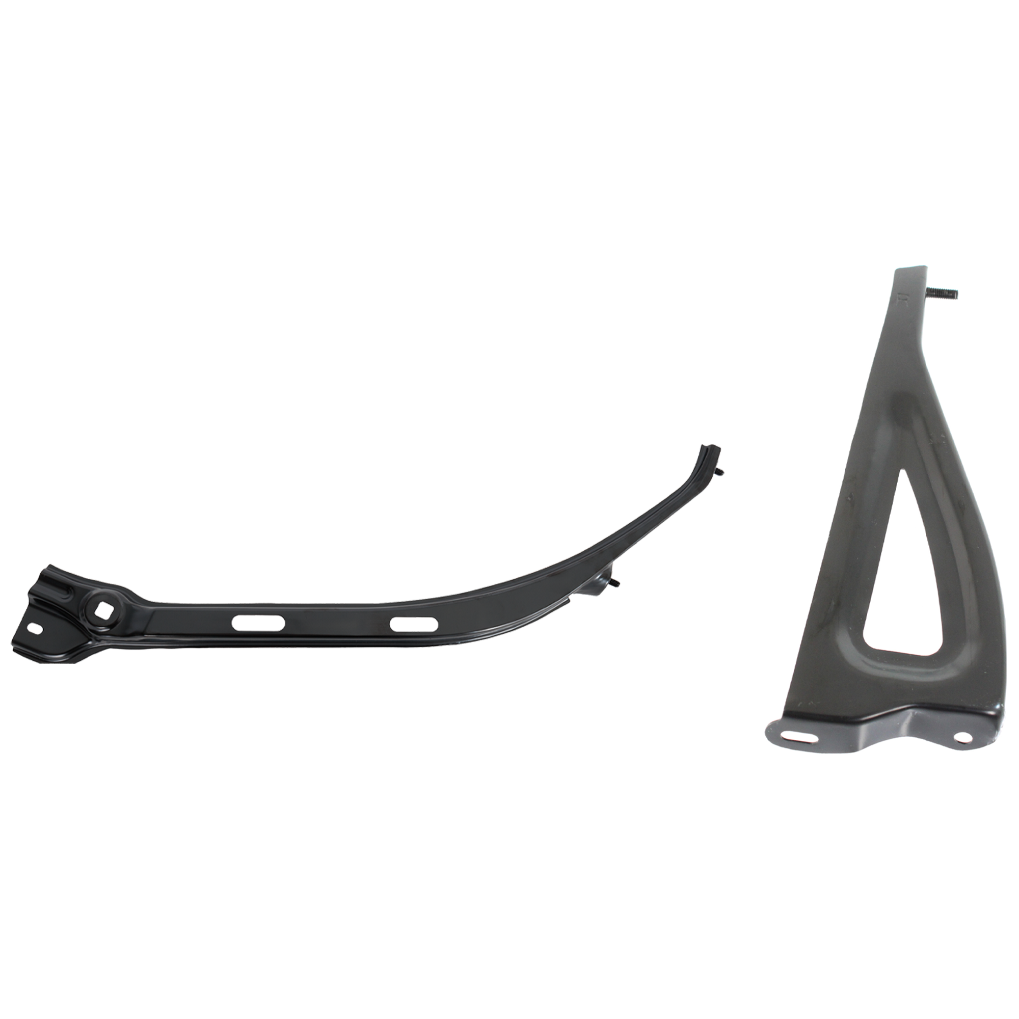 AM TACOMA 05-11 FRONT BUMPER BRACKET LH Outer Set of 2 Bumper Stay SKU SET T013148 Partslink TO1066154 TO1066155 OEM 5212604010-5327404020