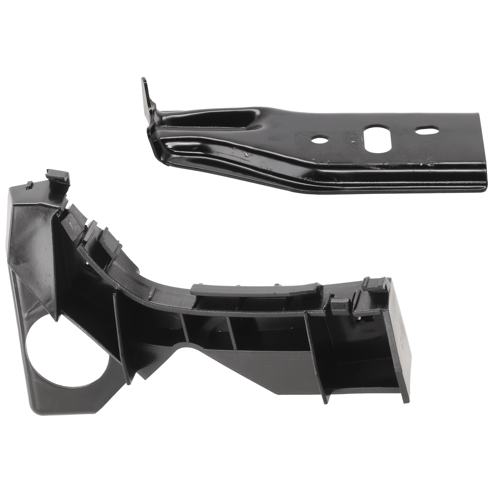 AM COROLLA 03-08 FRONT BUMPER BRACKET RH Set of 2 SKU SET T013152 Partslink TO1066139 TO1066142 OEM 5211602061-5214602070