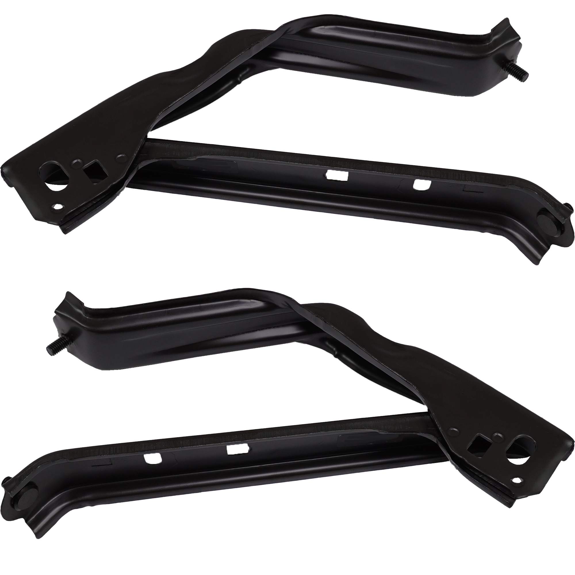 AM TACOMA 95-04 FRONT BUMPER BRACKET RH AND LH Fender Apron Brace SKU SET T013153 Partslink TO1245102 TO1244102 OEM 5370535020-5370635010