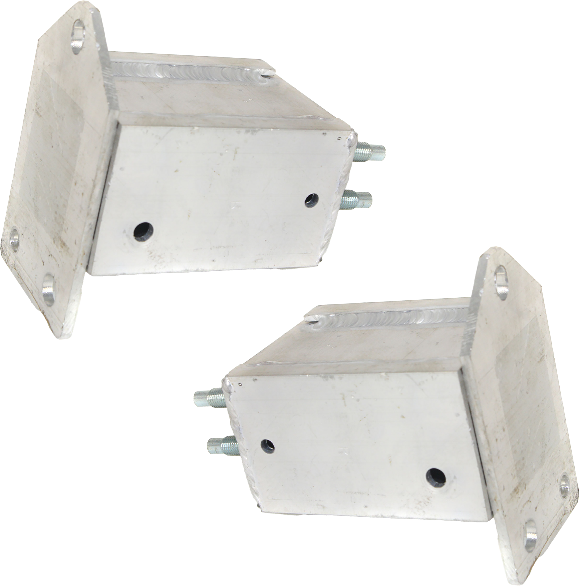 AM TACOMA 05-23 FRONT BUMPER BRACKET RH AND LH Reinforcement Extension Aluminum SKU SET T013159 Partslink TO1027106 TO1026106 OEM 5202504010-5202604010