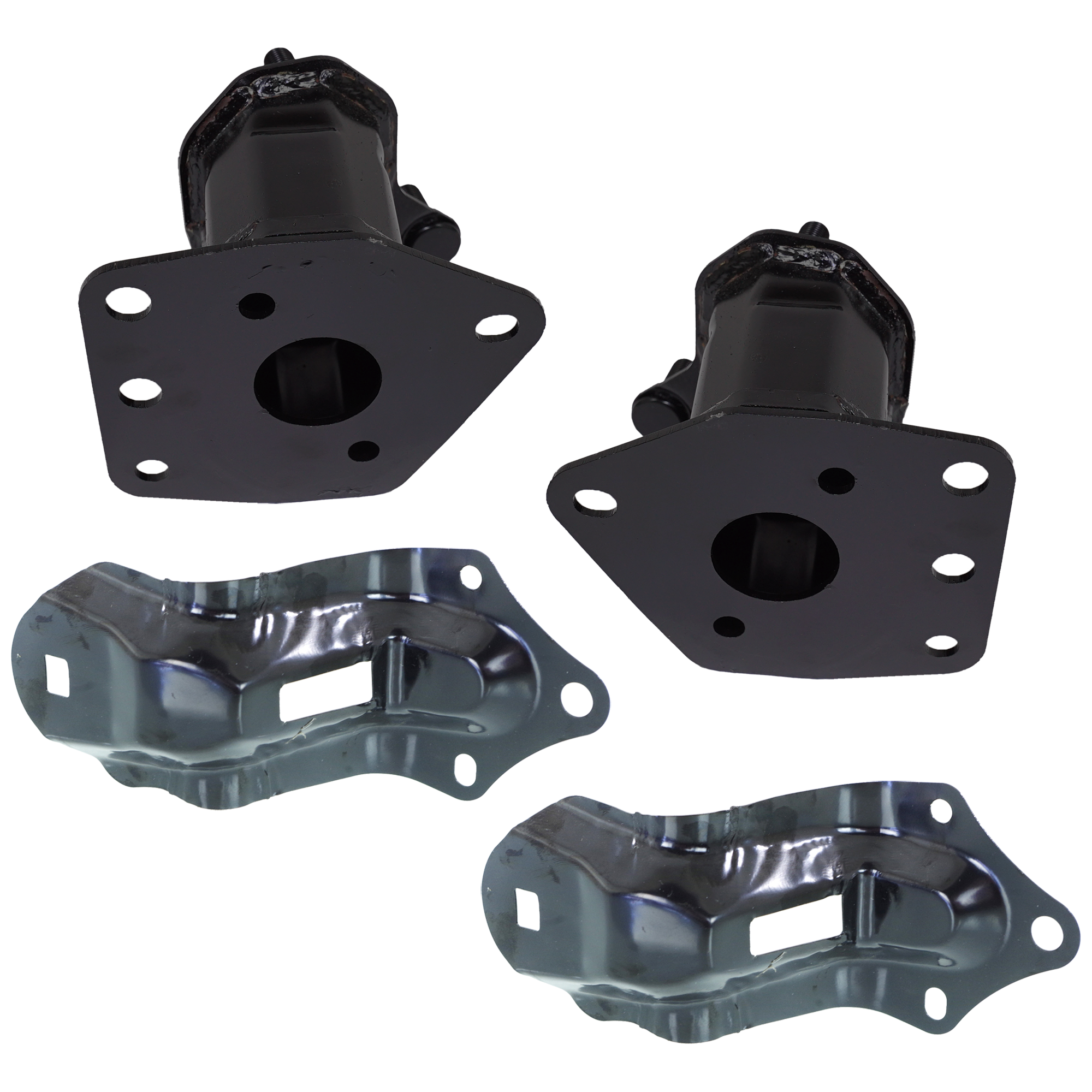AM TUNDRA 07-21 SEQUOIA 08-22 FRONT BUMPER BRACKET RH AND LH Bar Steel w o Laser Cruise Control Set of 4 SKU SET T013172-4 Partslink TO1065103 TO1066162 TO1067168 TO1067162 OEM 520250C010-520260C010-521430C0