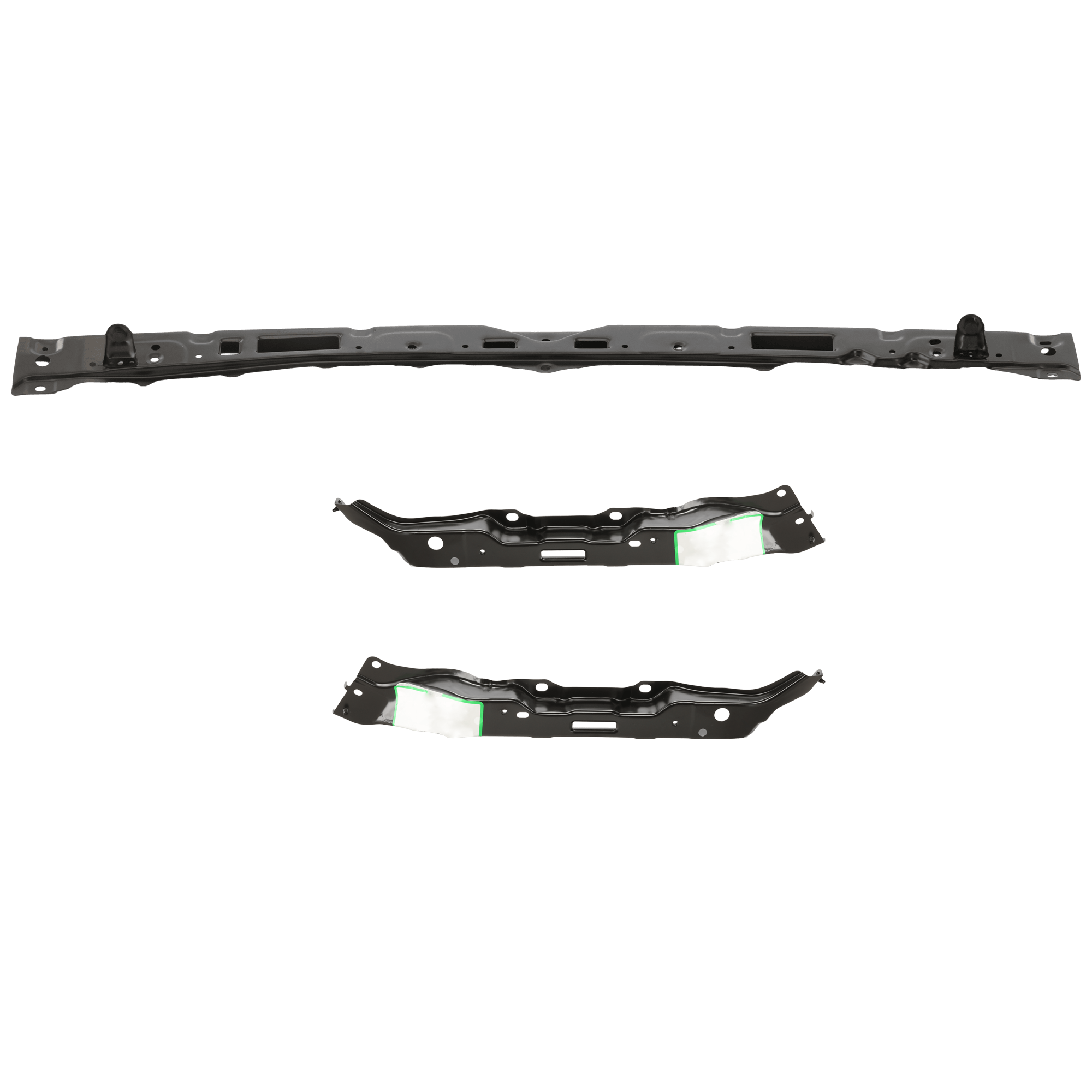 AM TUNDRA 07-13 FRONT BUMPER RETAINER RH AND LH Center Upper Outer Set of 3 SKU SET T014713 Partslink TO1010102 TO1032108 TO1033108 OEM 525060C050-525370C020-525380C0
