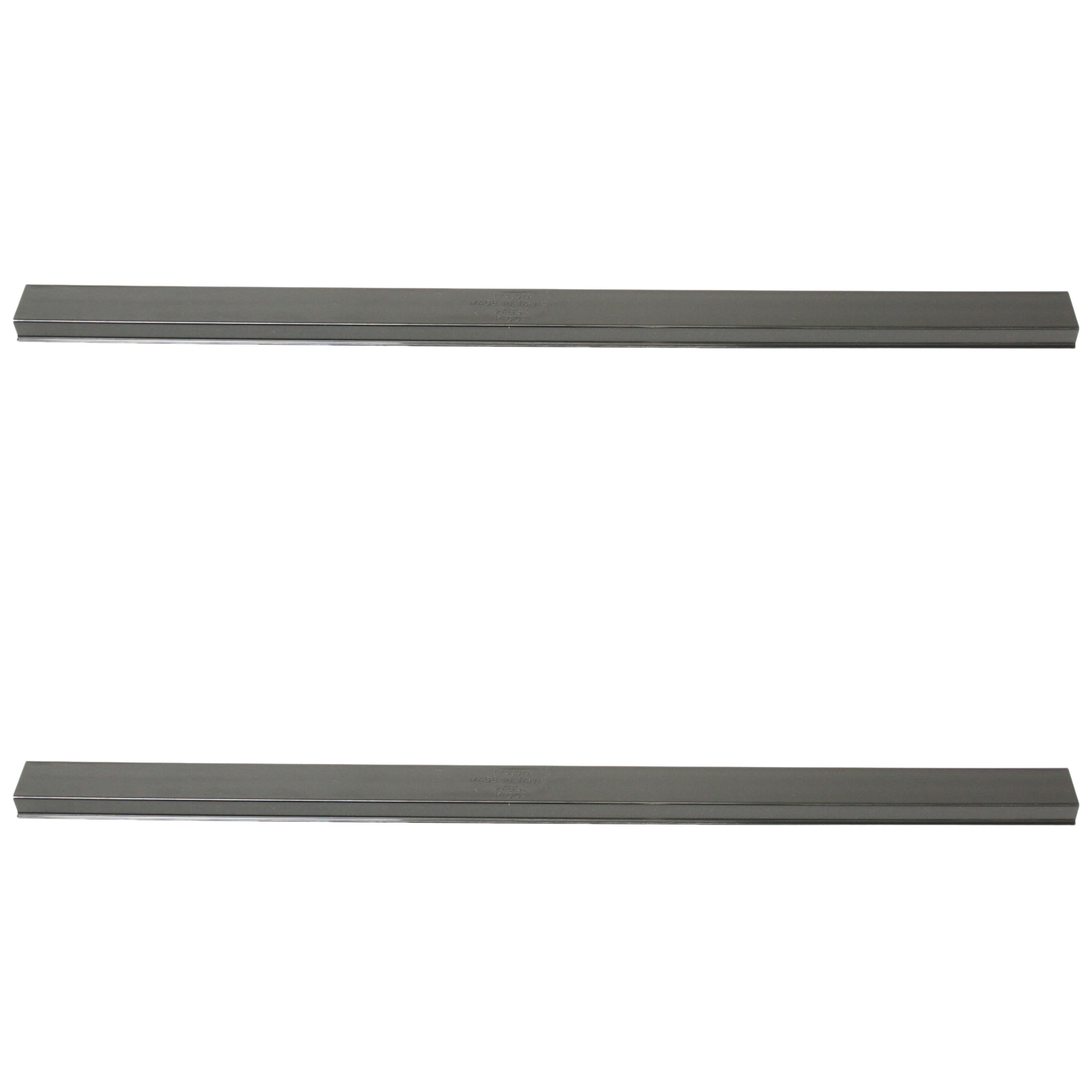 AM RAV4-06-12 FRONT BUMPER MOLDING RH AND LH Bumper Bar Plastic Black SKU SET T015906-2