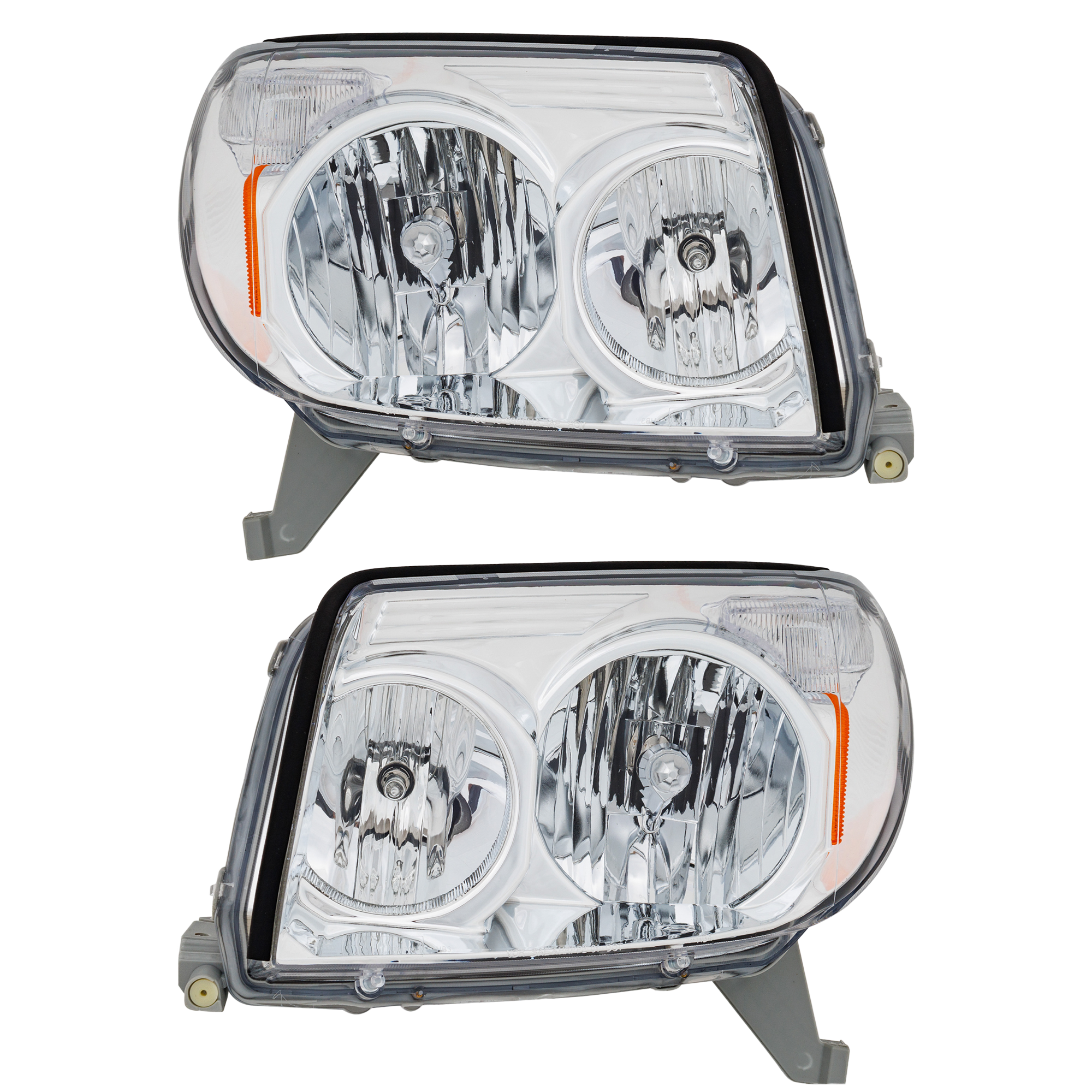 AM 4RUNNER 03-05 HEAD LAMP RH AND LH Lens and Housing SKU SET T100113 Partslink TO2502146 TO2503146 OEM 8117035400-8113035420