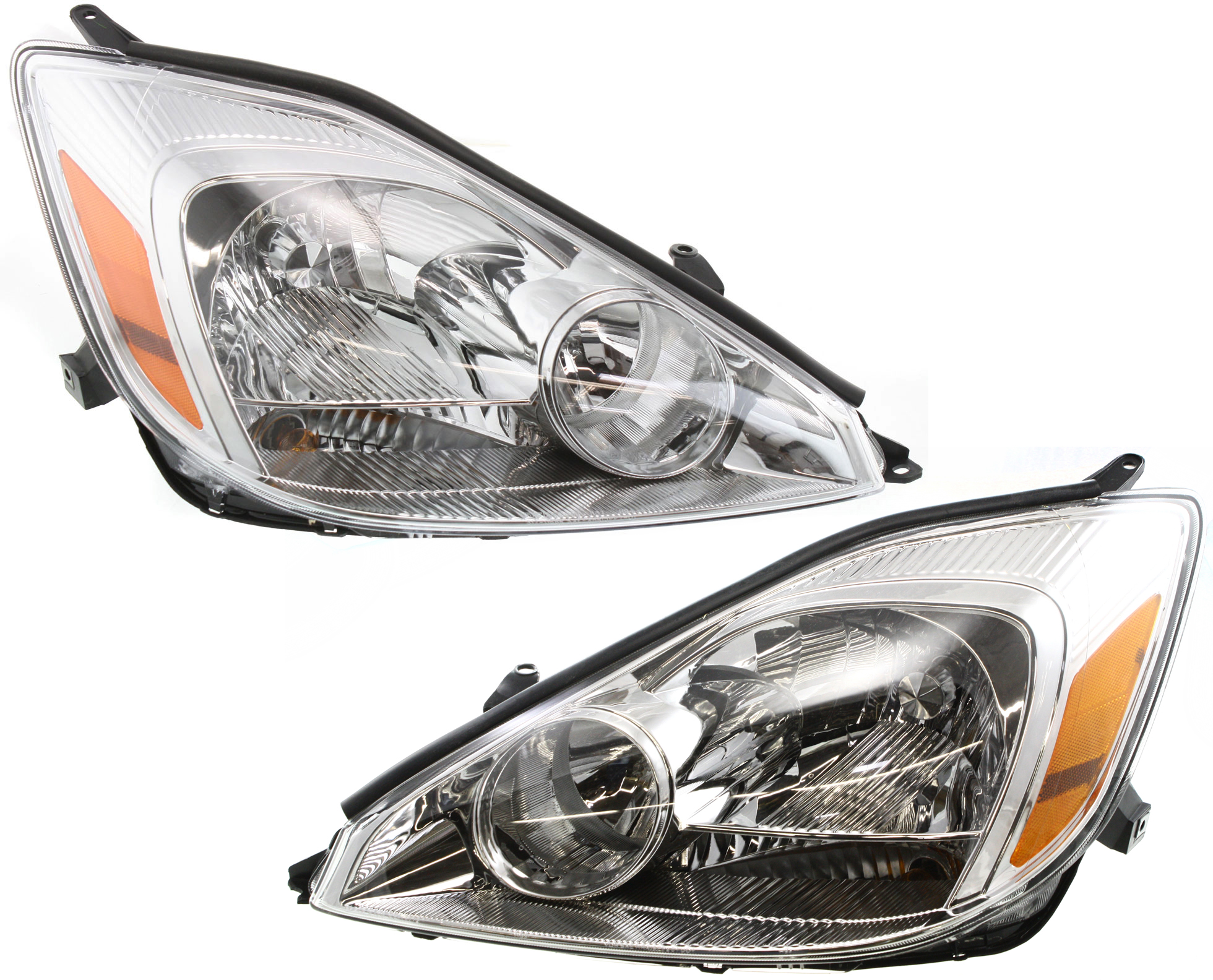 AM SIENNA 04-05 HEAD LAMP RH AND LH Assembly Halogen CE LE XLE Models SKU SET T100137 Partslink TO2502150 TO2503150 OEM 81150AE010-81110AE010