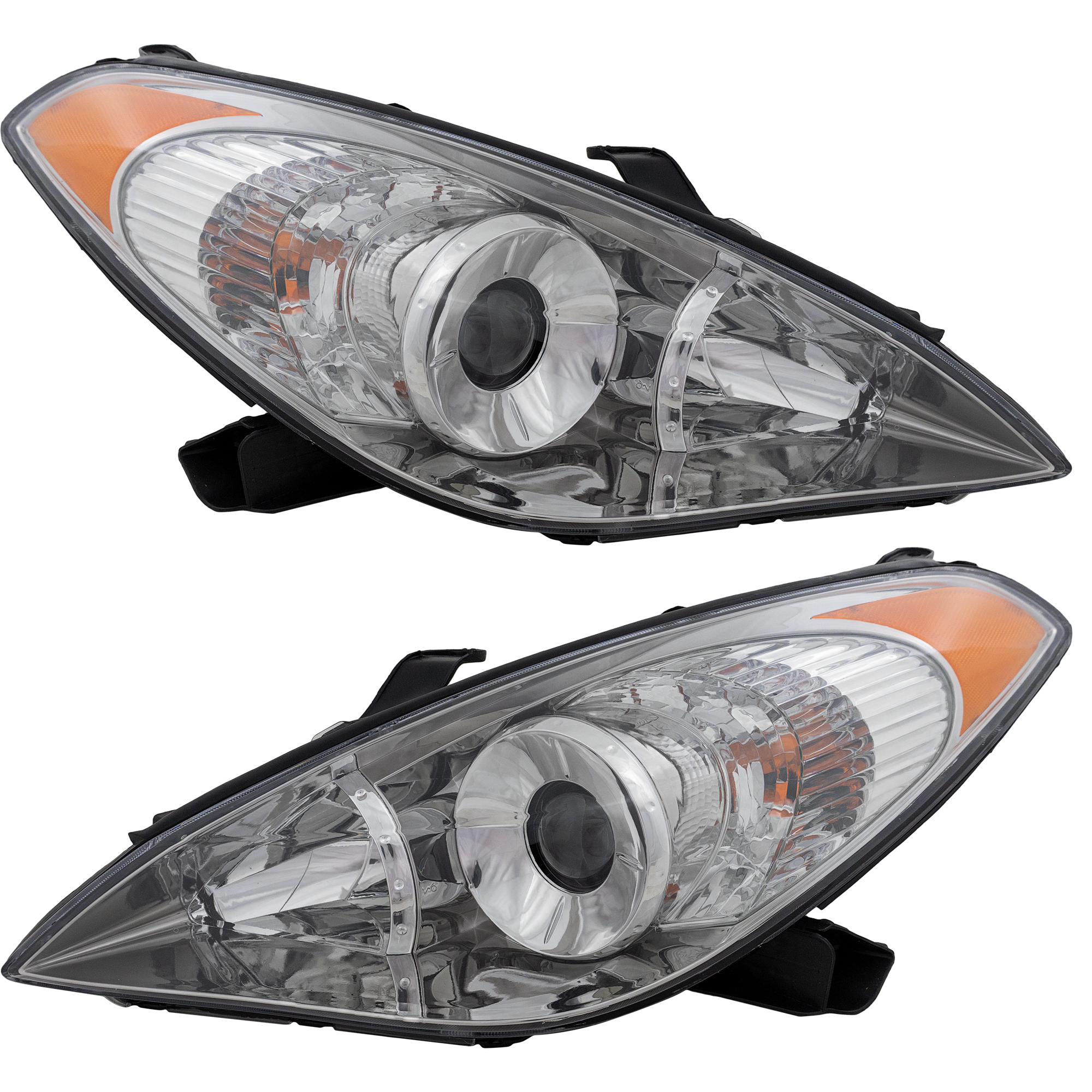 AM SOLARA 04-06 HEAD LAMP RH AND LH Assembly Halogen SKU SET T100147 Partslink TO2502152 TO2503152 OEM 81150AA080-81110AA080