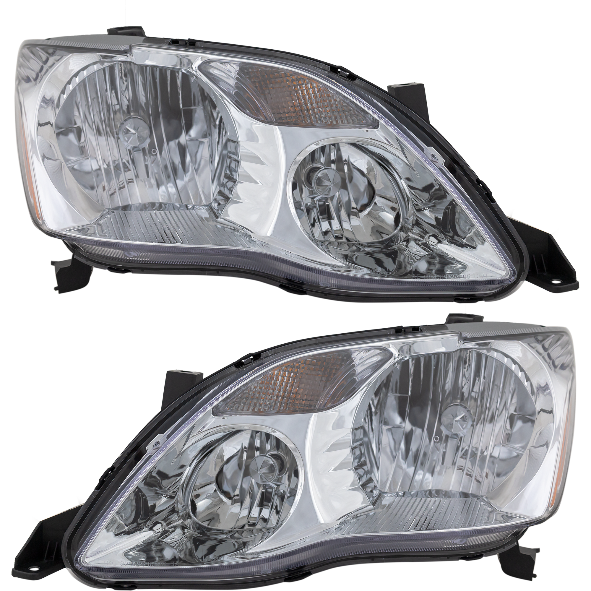 AM AVALON 05-07 HEAD LAMP RH AND LH Assembly Halogen XL XLS Models SKU SET T100151 Partslink TO2502162 TO2503162 OEM 81150AC050-81110AC050