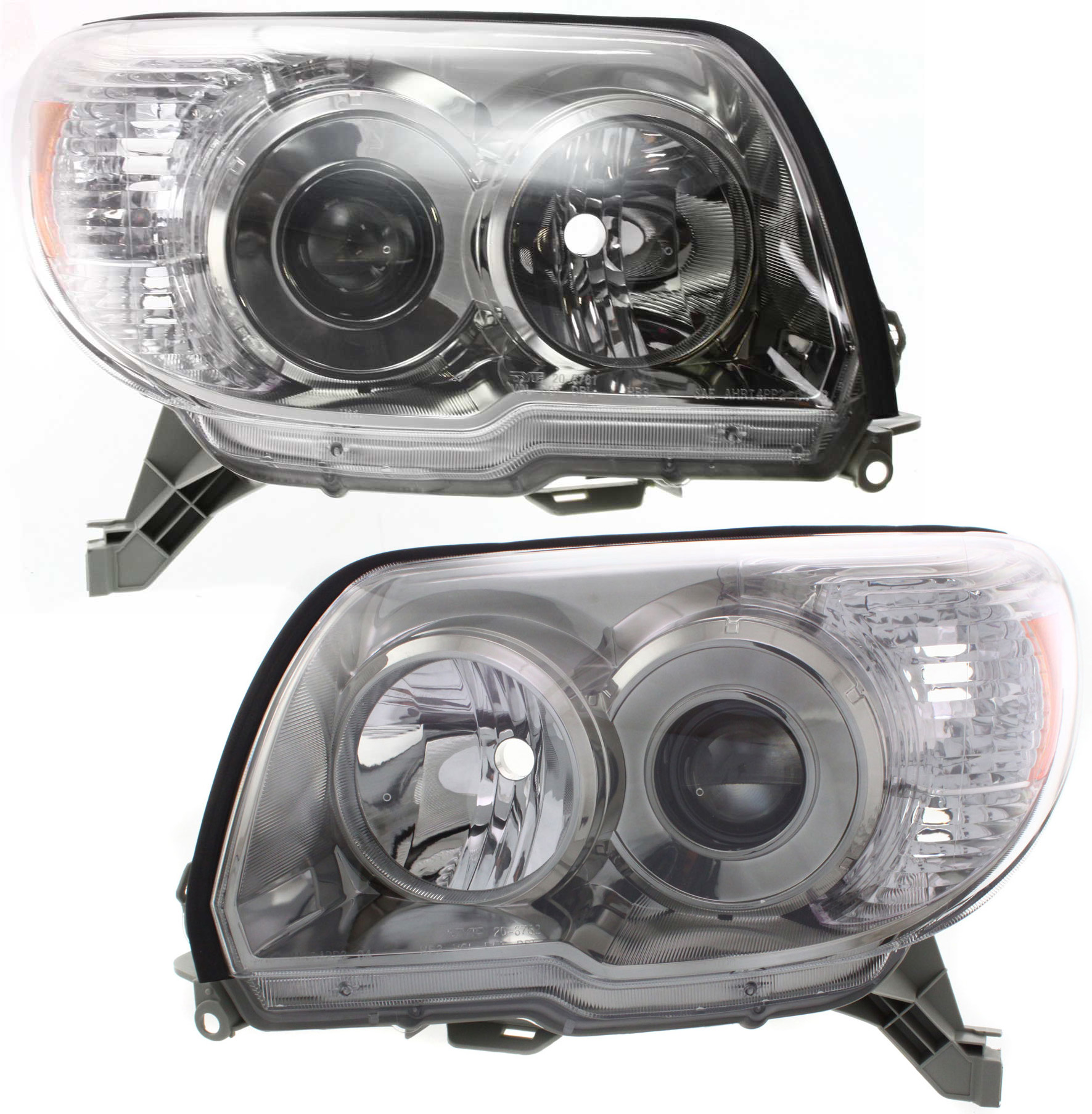 AM 4RUNNER 06-09 HEAD LAMP RH AND LH Lens and Housing Sport Model SKU SET T100159 Partslink TO2502165 TO2503165 OEM 8117035451-8113035471