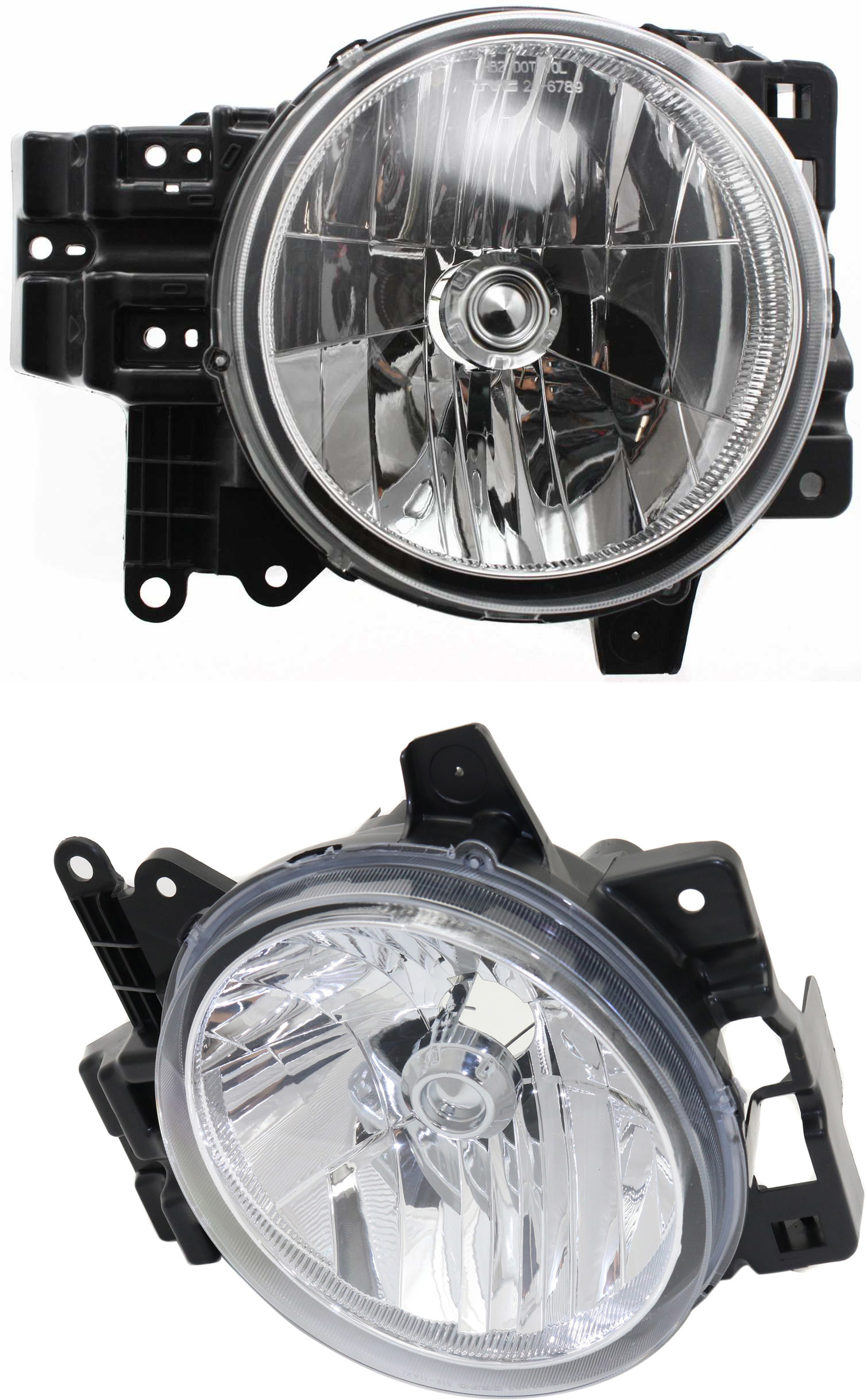 AM FJ CRUISER 07-14 HEAD LAMP RH AND LH Lens and Housing CAPA SKU SET T100167Q Partslink TO2502173C TO2503173C OEM 8107035445-8114035465