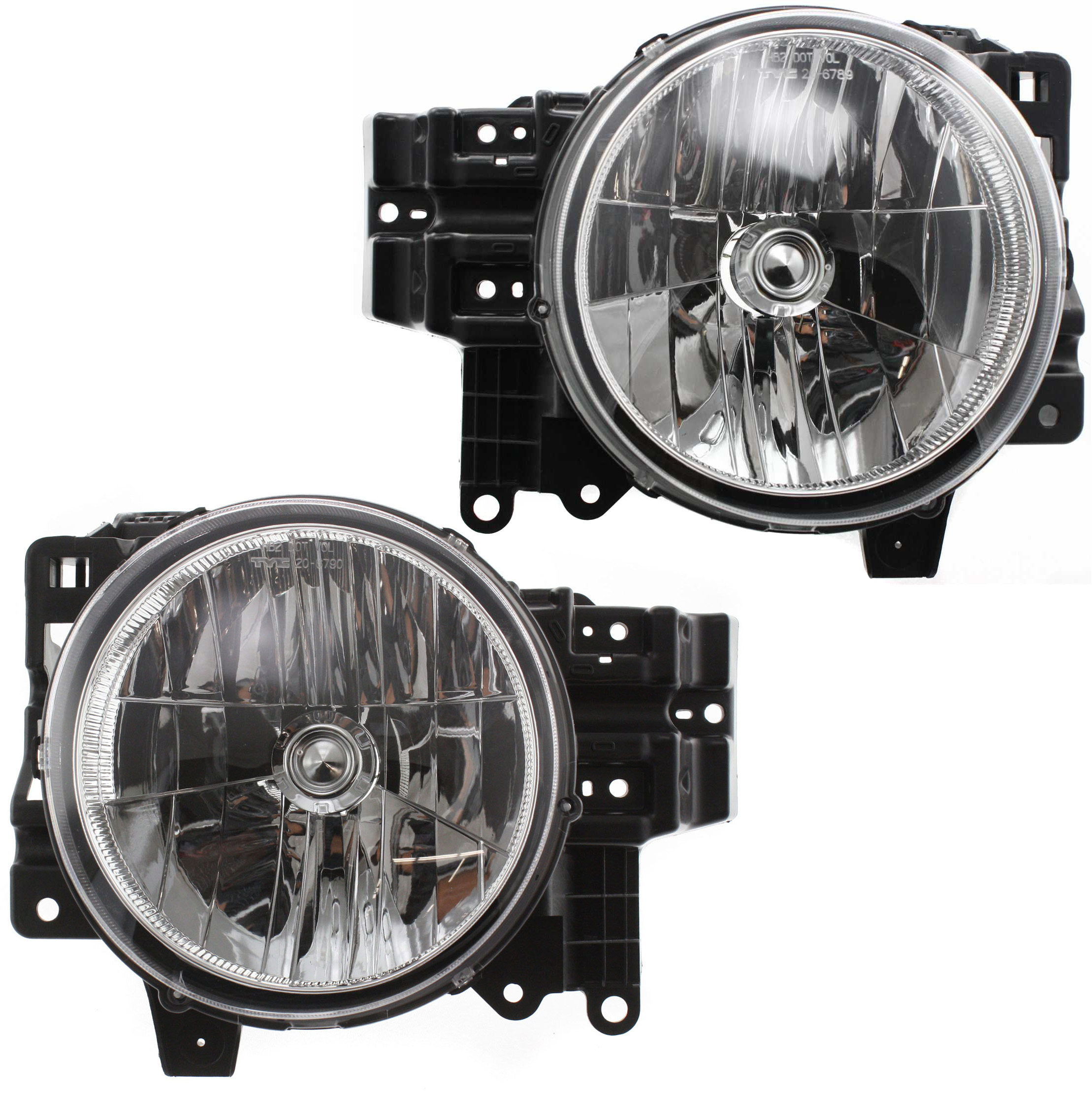 AM FJ CRUISER 07-14 HEAD LAMP RH AND LH Lens and Housing SKU SET T100167 Partslink TO2502173 TO2503173 OEM 8107035445-8114035465