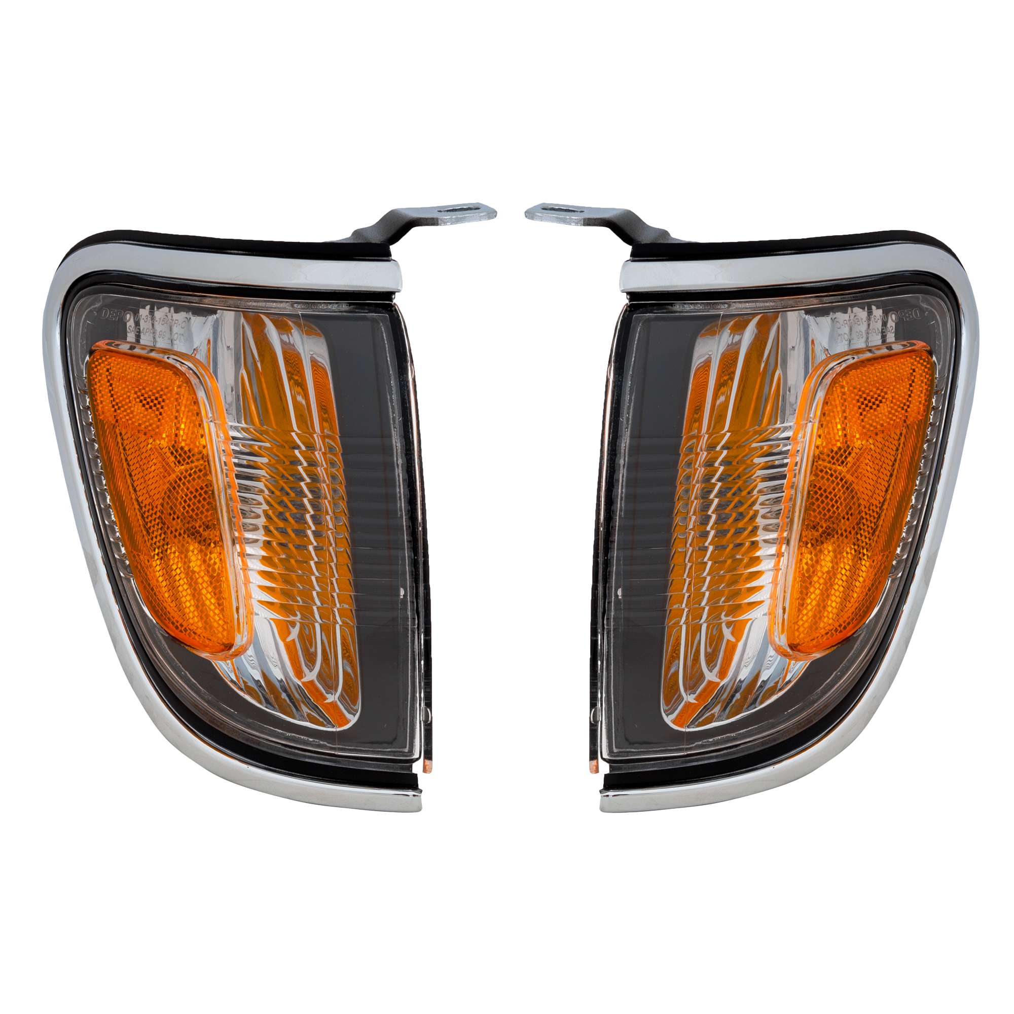 AM TACOMA 1-4 CORNER LAMP RH and LH Set of 2 Assembly SKU SET T104101 Partslink TO2520161 TO2521161 OEM 8161004080-8162004080