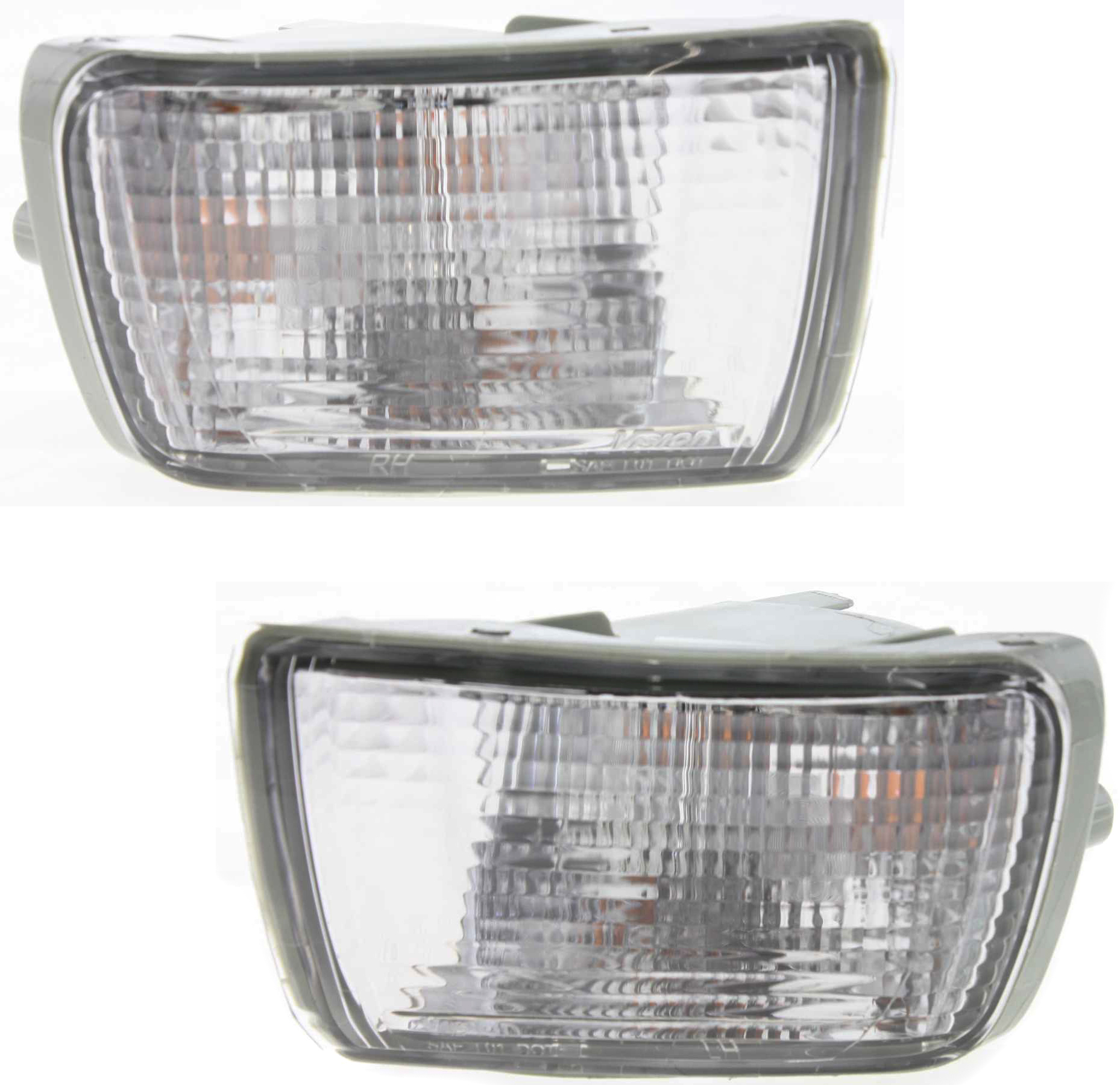 AM 4RUNNER 03-05 SIGNAL LAMP RH and LH Lens and Housing w o DRL SKU SET T106905 Partslink TO2533112 TO2532112 OEM 8151135411-8152135401