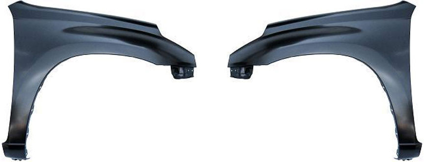 AM RAV4-01-05 FRONT FENDER RH AND LH Primed w o Molding Hole w o Wheel Opening Flares SKU SET T220119 Partslink TO1241190 TO1240190 OEM 5381142170-5381242180