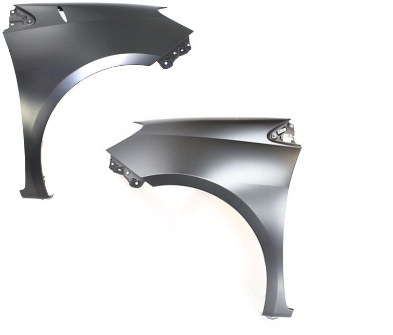 AM SIENNA 04-10 FRONT FENDER RH AND LH Primed w Antenna Hole SKU SET T220143 Partslink TO1240202 TO1241202 OEM 53811AE030-53812AE020