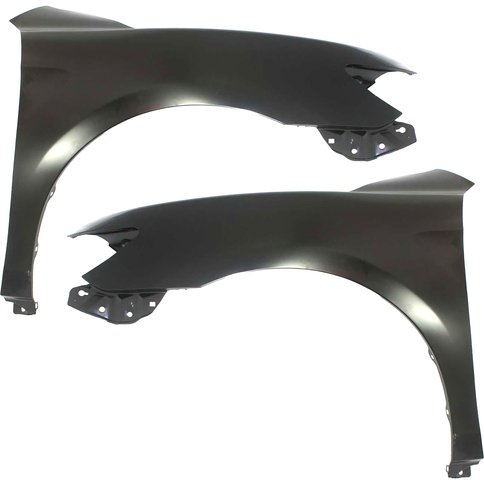 AM CAMRY 07-11 FRONT FENDER RH AND LH Primed Steel CAPA SKU SET T220161Q Partslink TO1241211C TO1240211C OEM 5380106110-5380206120