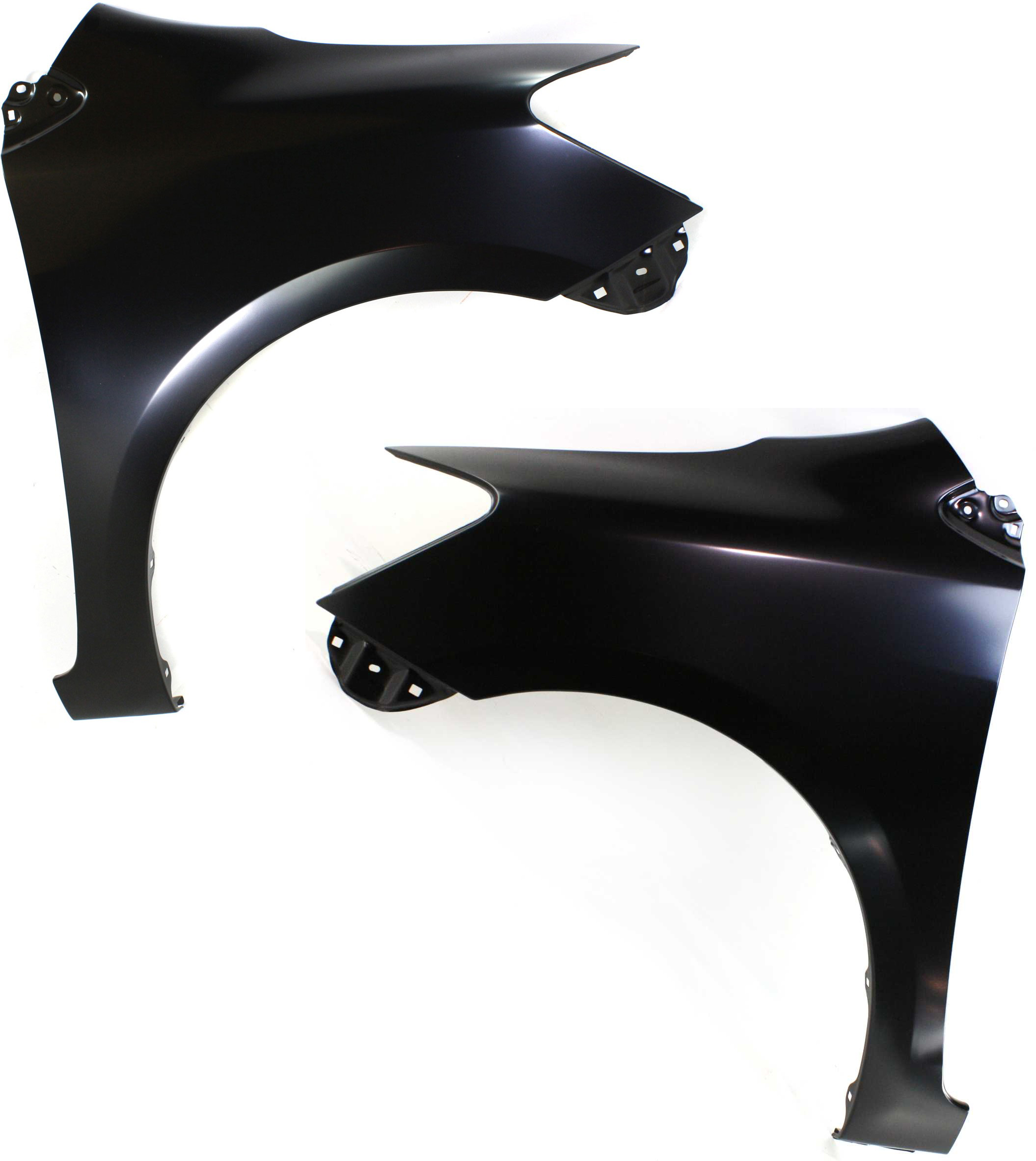 AM YARIS 07-12 FRONT FENDER RH AND LH CAPA SKU SET T220163Q Partslink TO1241212C TO1240212C OEM 5380152080-5380252080