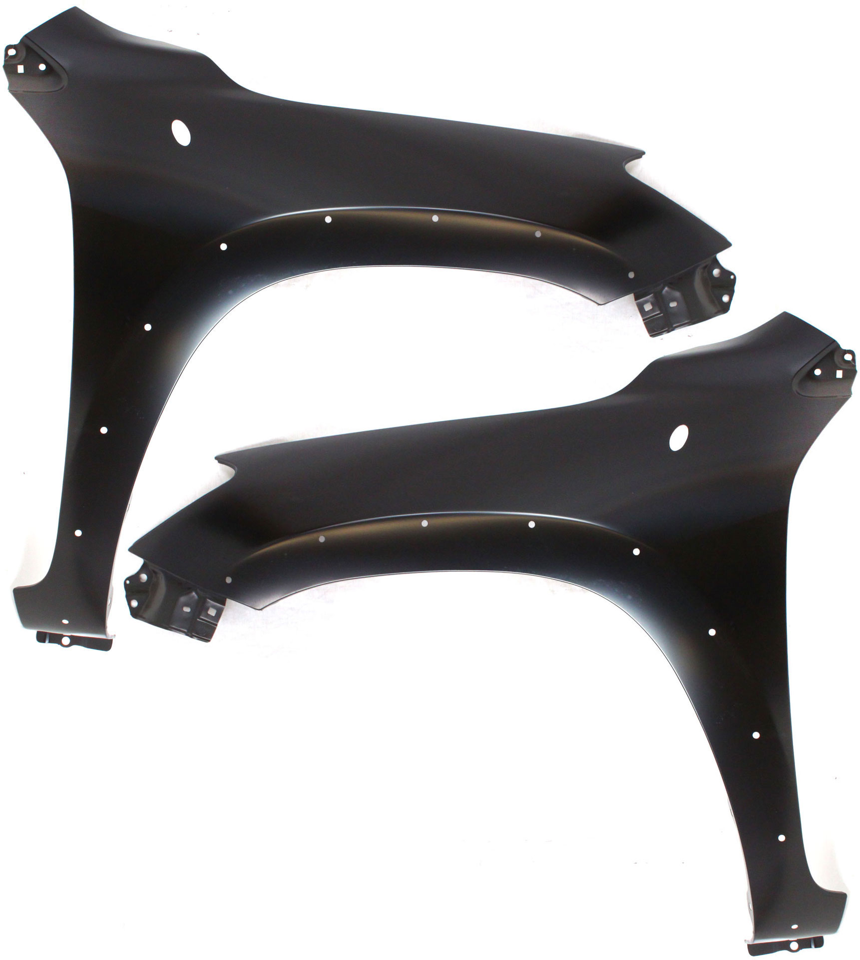 AM RAV4-06-08 FRONT FENDER RH AND LH Primed w o Fender Flare Holes CAPA SKU SET T220165Q Partslink TO1240210C TO1241210C OEM 5380142130-538020R020