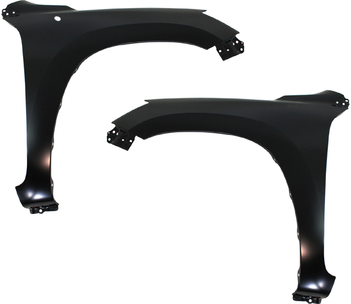 AM RAV4-06-08 FRONT FENDER RH AND LH Primed w o Fender Flare Holes SKU SET T220165 Partslink TO1240210 TO1241210 OEM 5380142130-538020R020