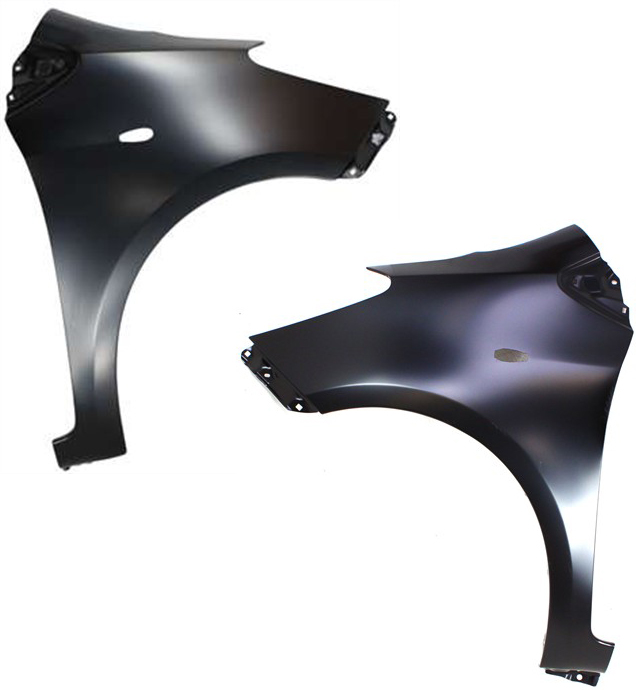 AM YARIS 07-11 FRONT FENDER RH AND LH CAPA SKU SET T220167Q Partslink TO1240215C TO1241215C OEM 5380152100-5380252100