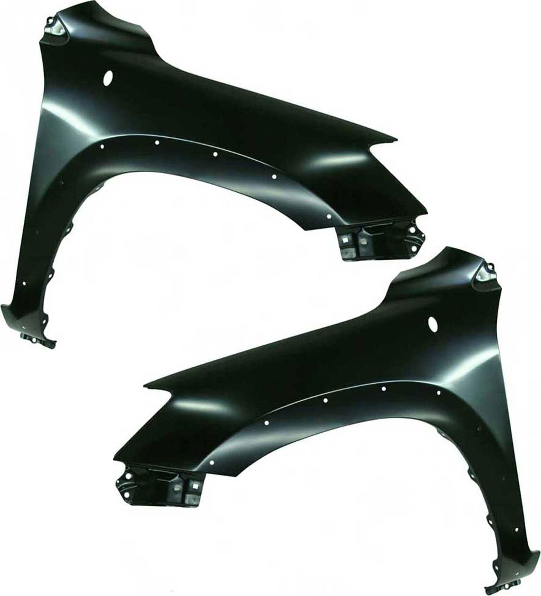 AM RAV4-06-08 FRONT FENDER RH AND LH Primed w Fender Flare Holes SKU SET T220169 Partslink TO1241209 TO1240209 OEM 5380142140-538020R040