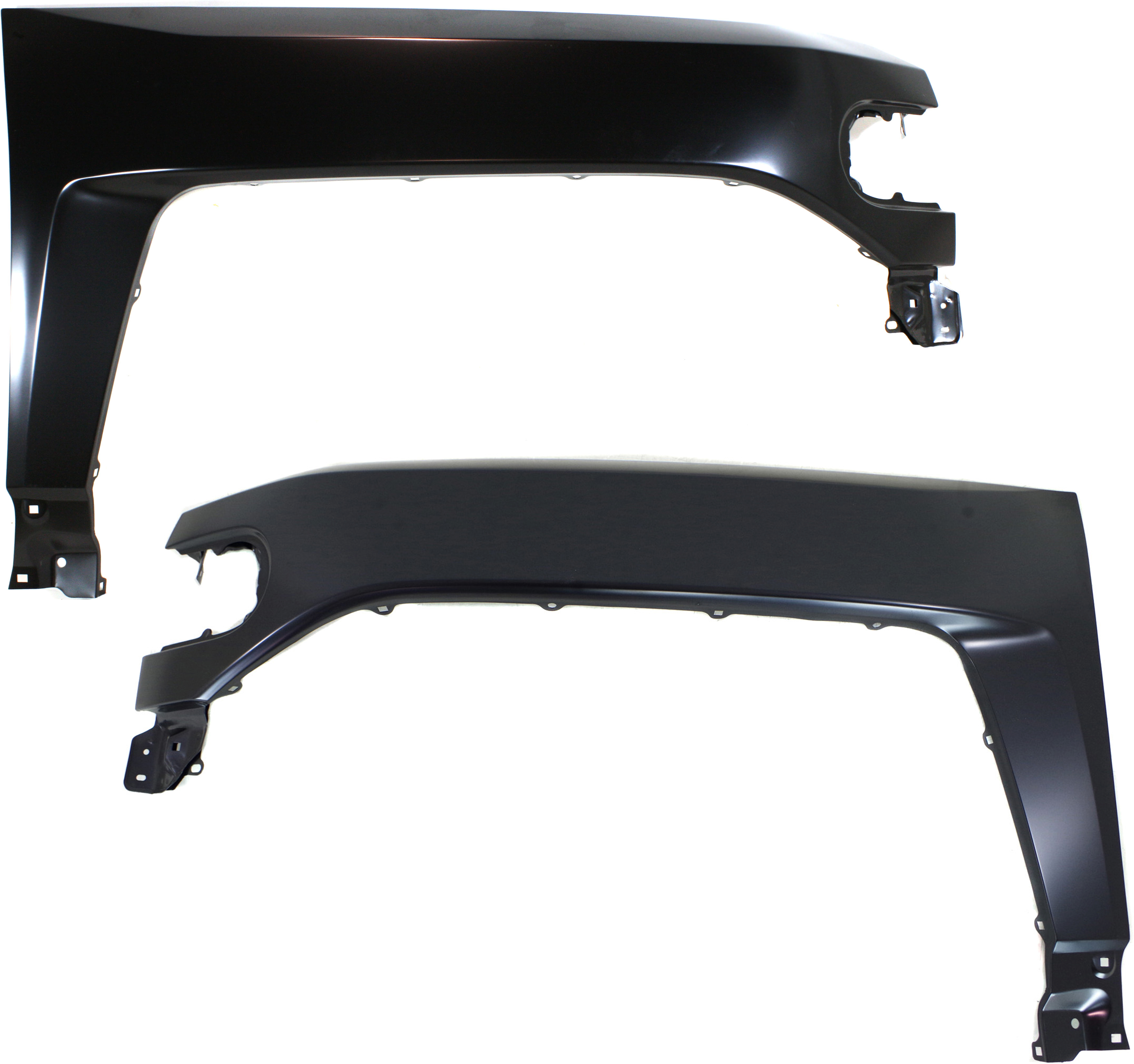 AM FJ CRUISER 07-14 FRONT FENDER RH AND LH Primed Steel SKU SET T220171 Partslink TO1241214 TO1240214 OEM 5380135600-5380235750