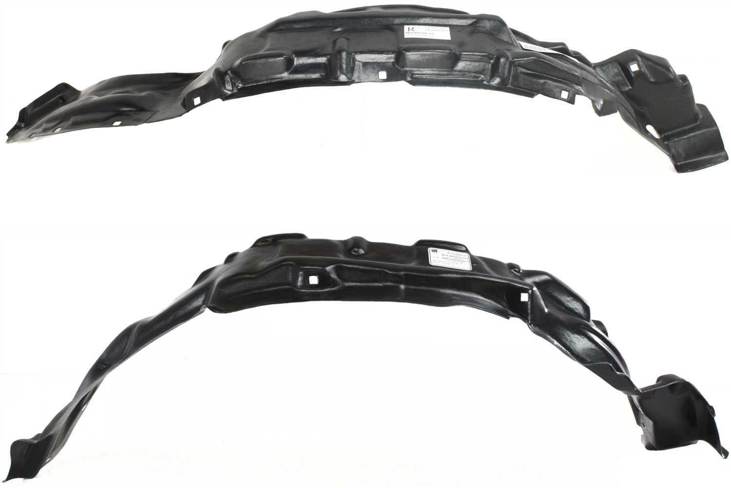 AM 4RUNNER 99-02 FRONT FENDER LINER RH AND LH SKU SET T222101 Partslink TO1251106 TO1250106 OEM 5387535050-5387635040