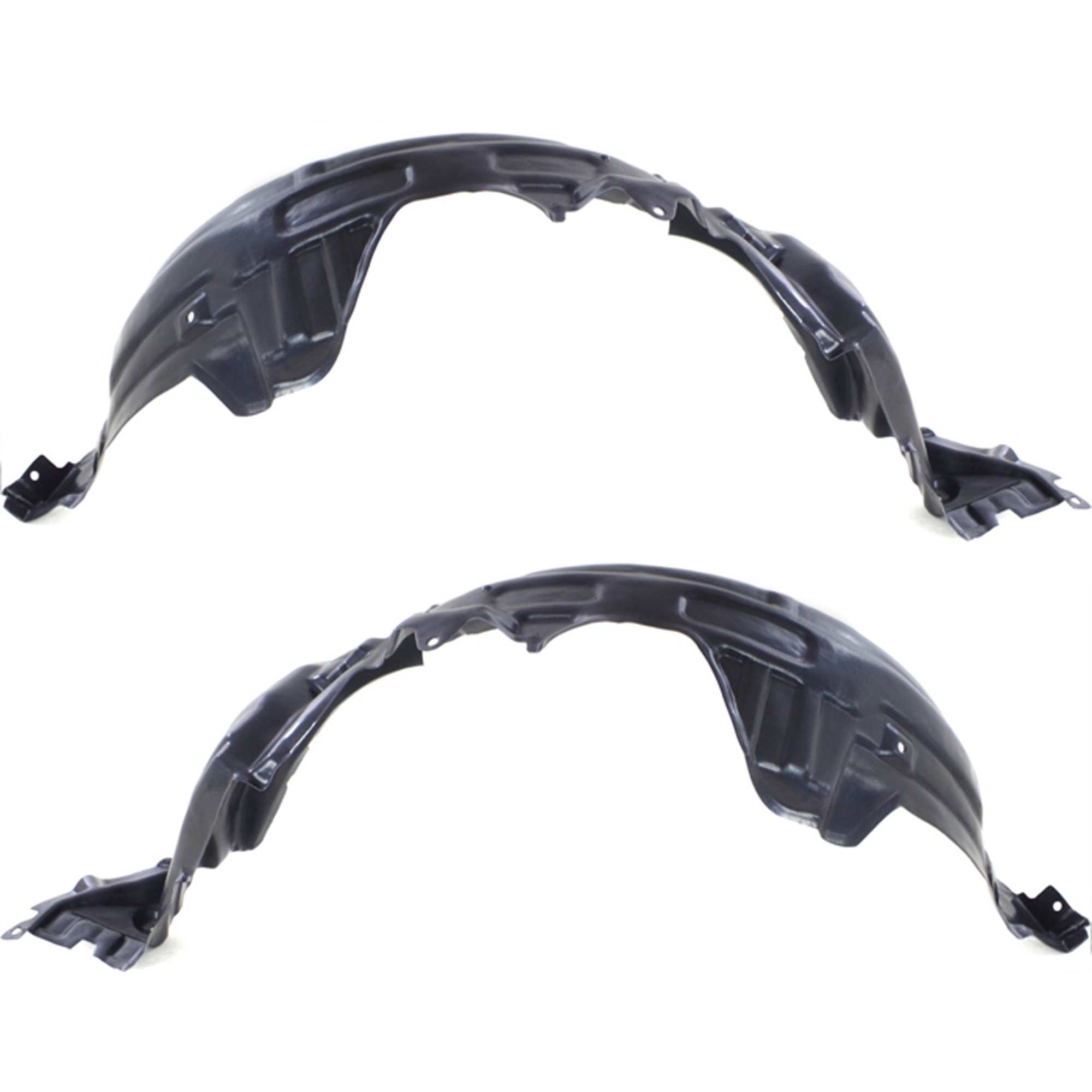 AM ECHO 00-05 FRONT FENDER LINER RH AND LH SKU SET T222107 Partslink TO1249115 TO1248115 OEM 5387552012-5387652012